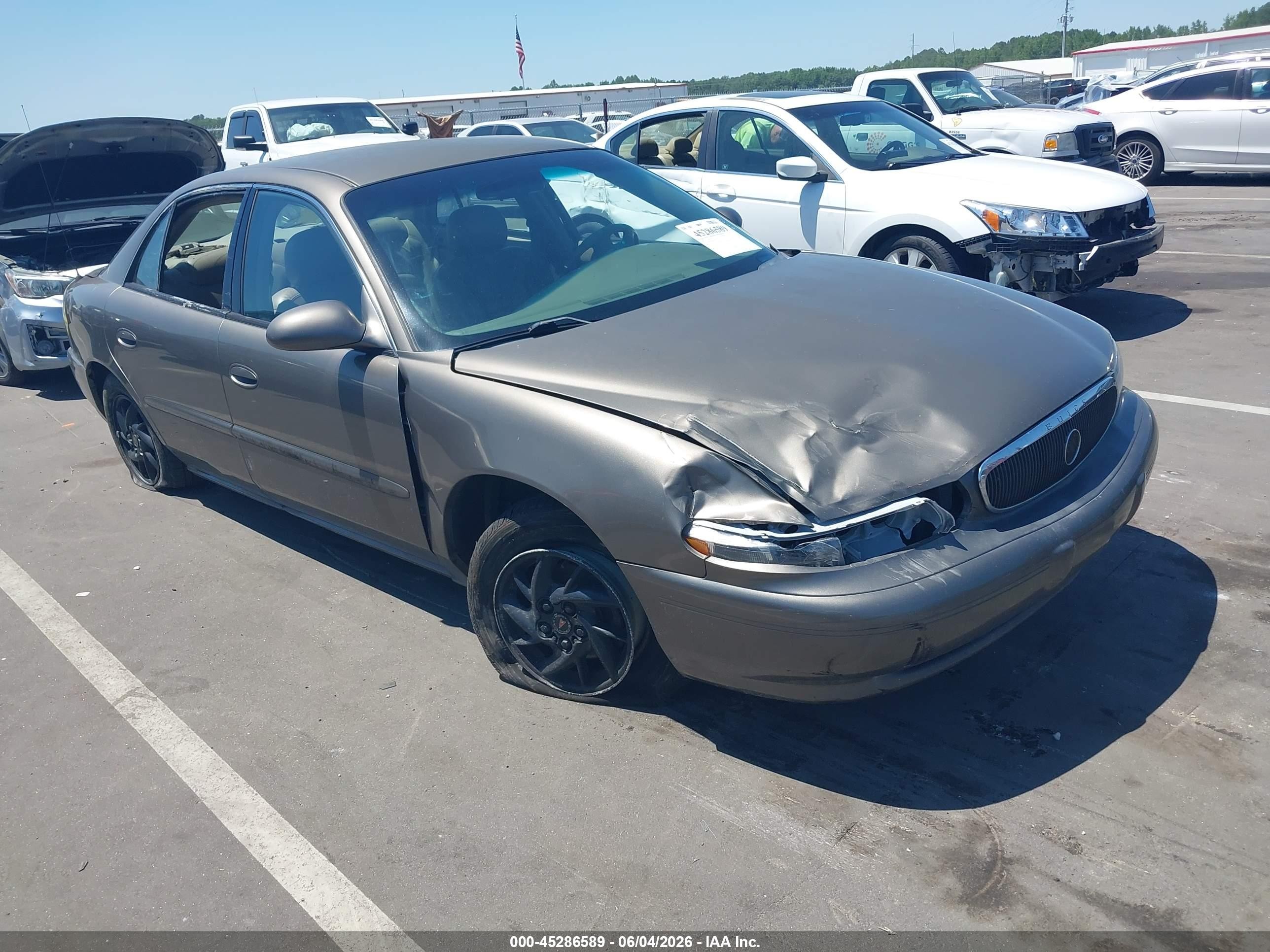 2005 Buick Century Custom, VIN 2G4WS55J851124348 — Бок