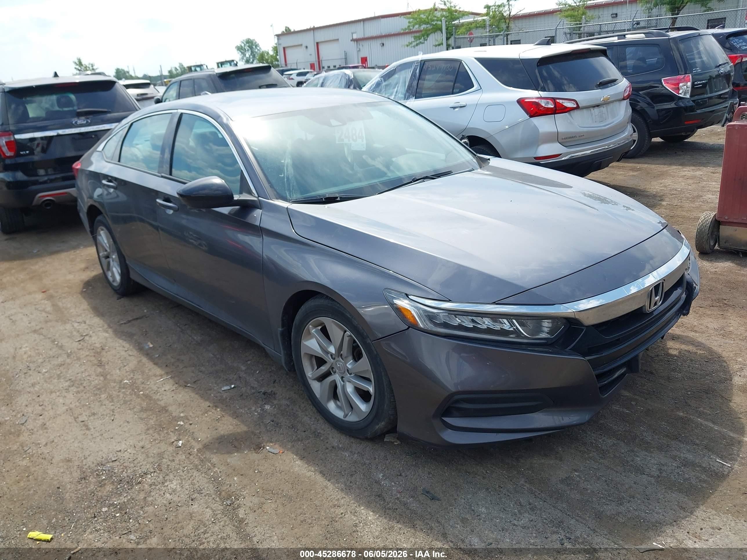 2019 Honda Accord LX, VIN 1HGCV1F11KA131831 — Перед