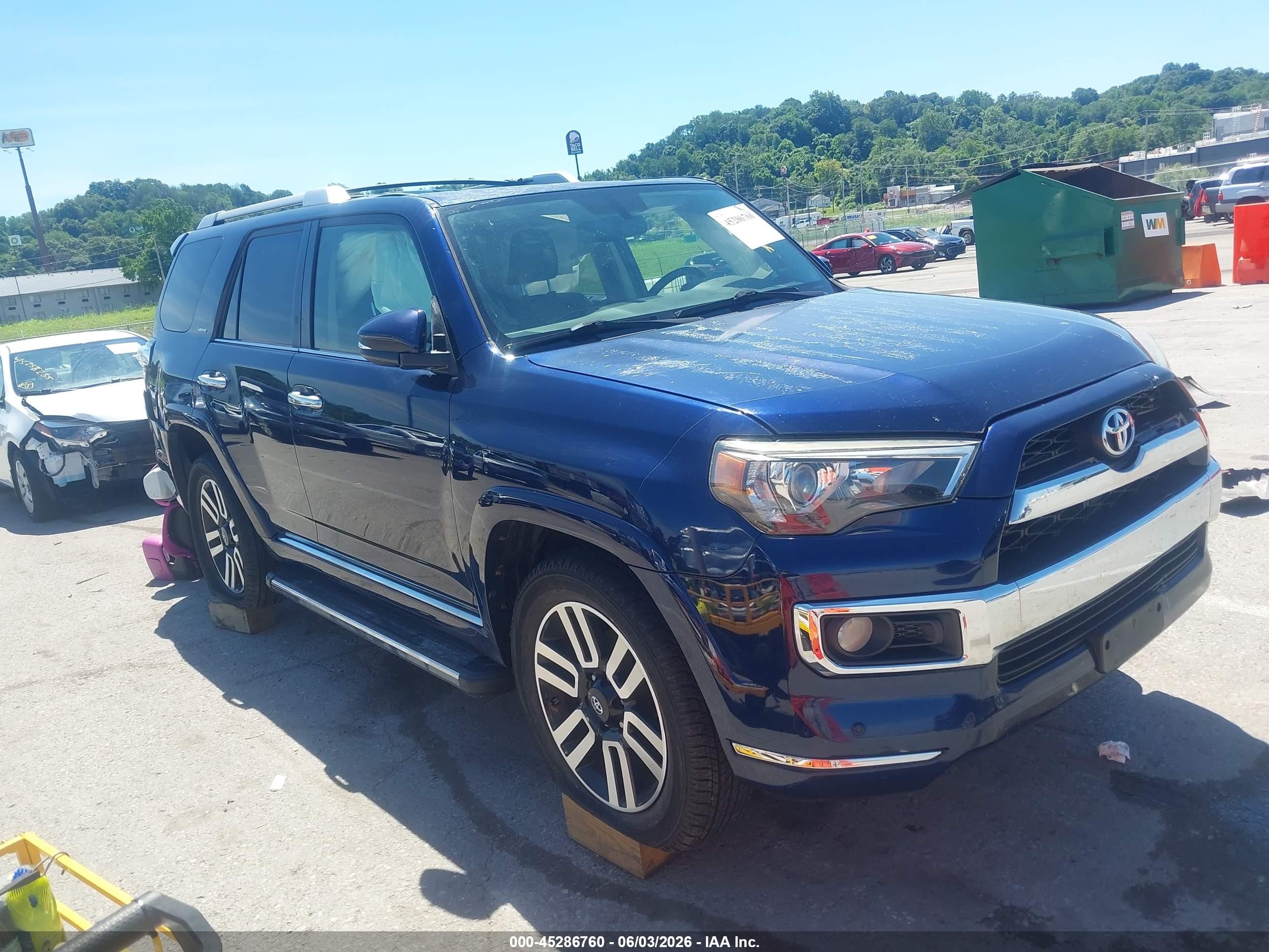 2015 Toyota 4Runner Limited, VIN JTEBU5JR1F5215823 — Theft recovery