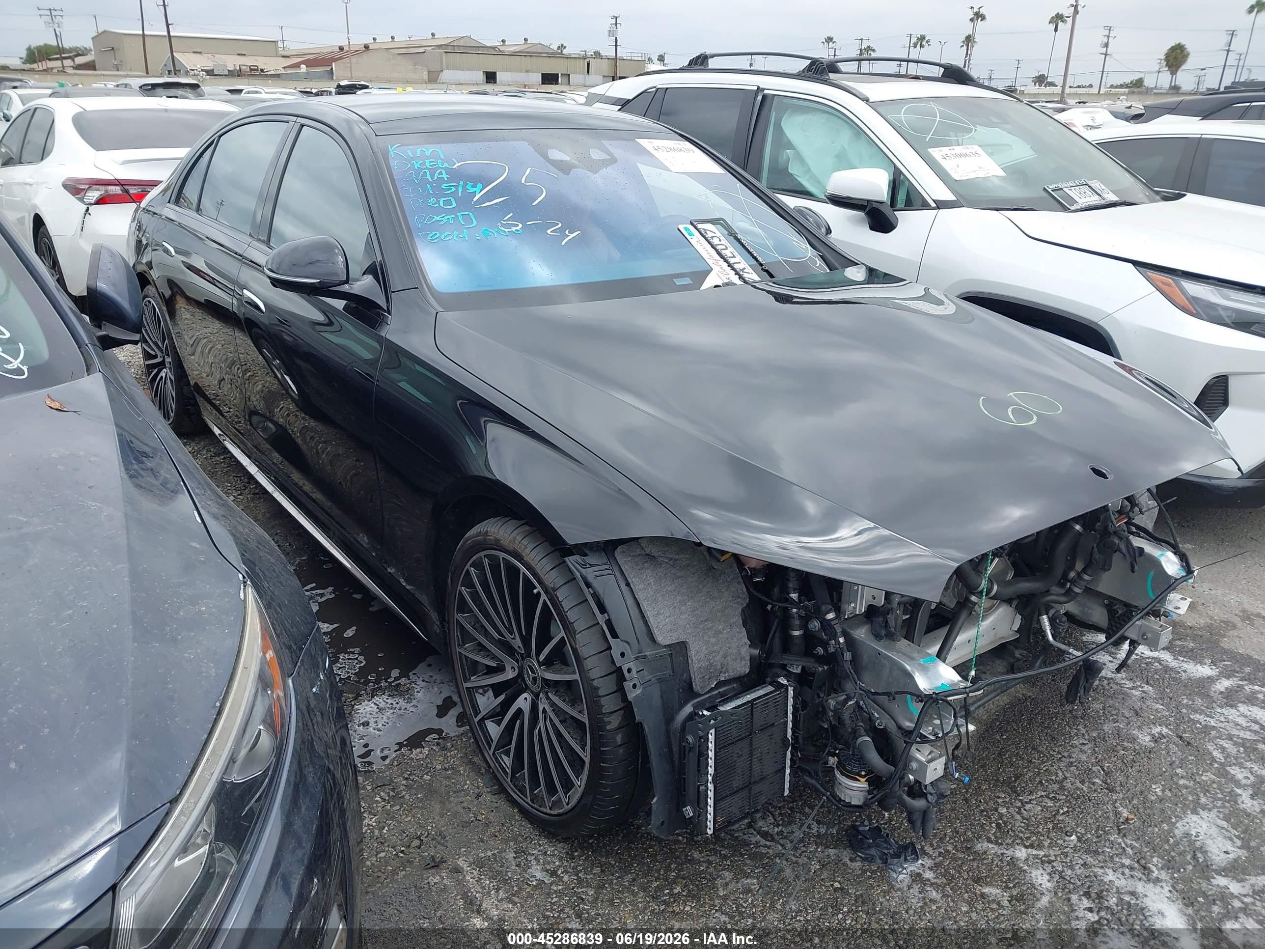 2023 Mercedes-Benz S 580, VIN W1K6G7GB7PA200938 — Front end