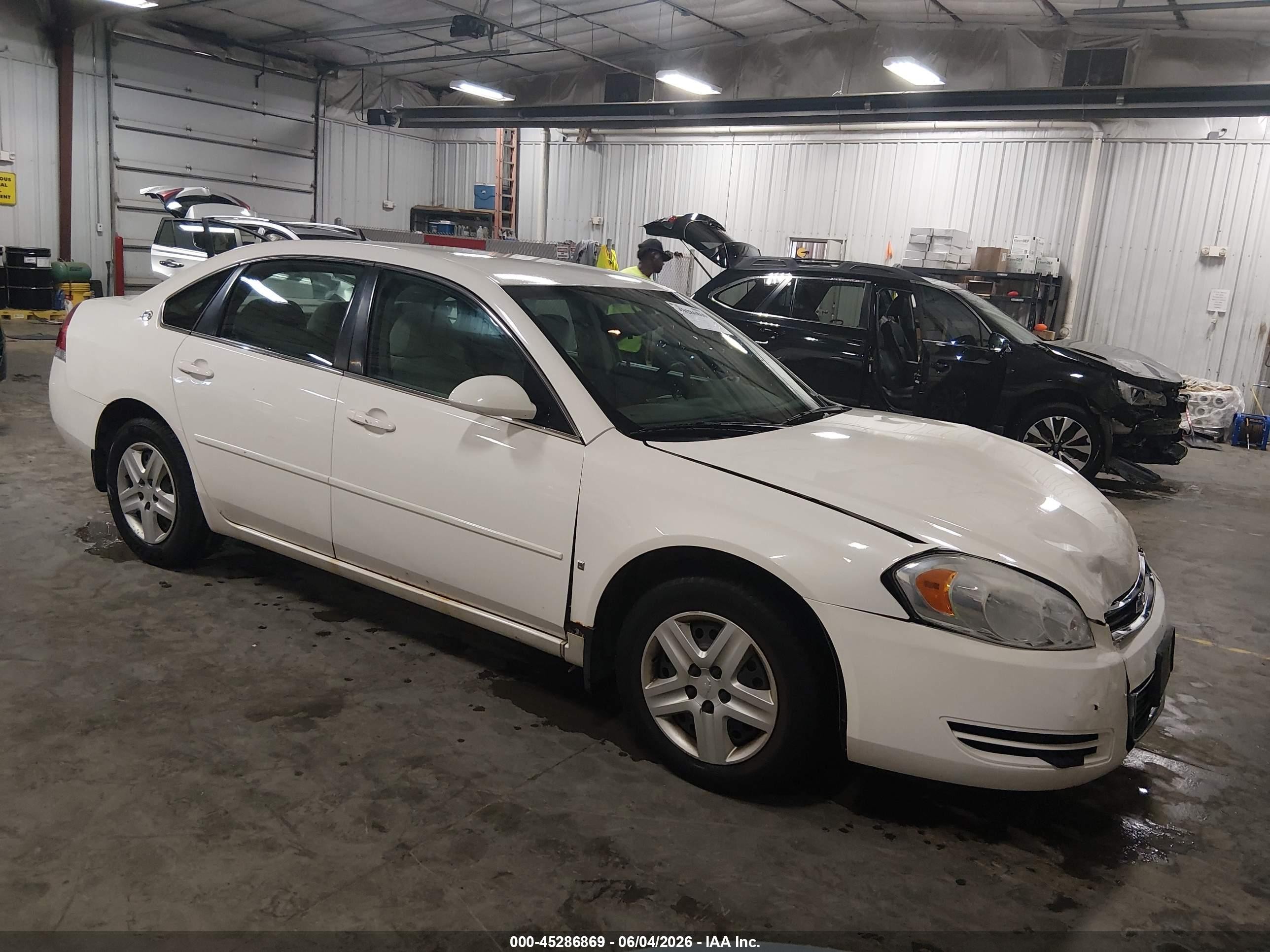 2006 Chevrolet Impala LS, VIN 2G1WB58K069425328 — Front end