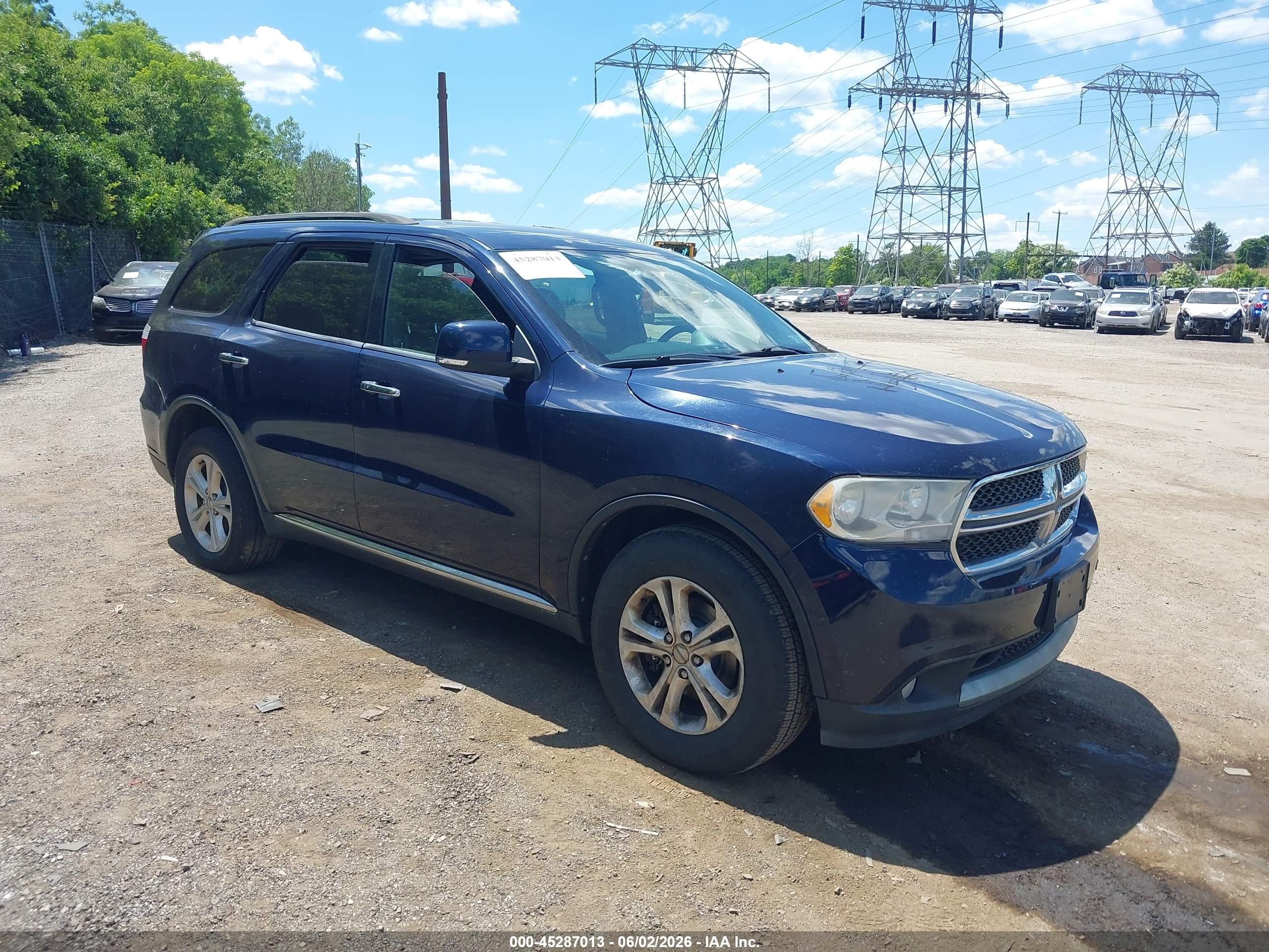 2013 Dodge Durango Crew, VIN 1C4SDJDT3DC565046 — Normal wear