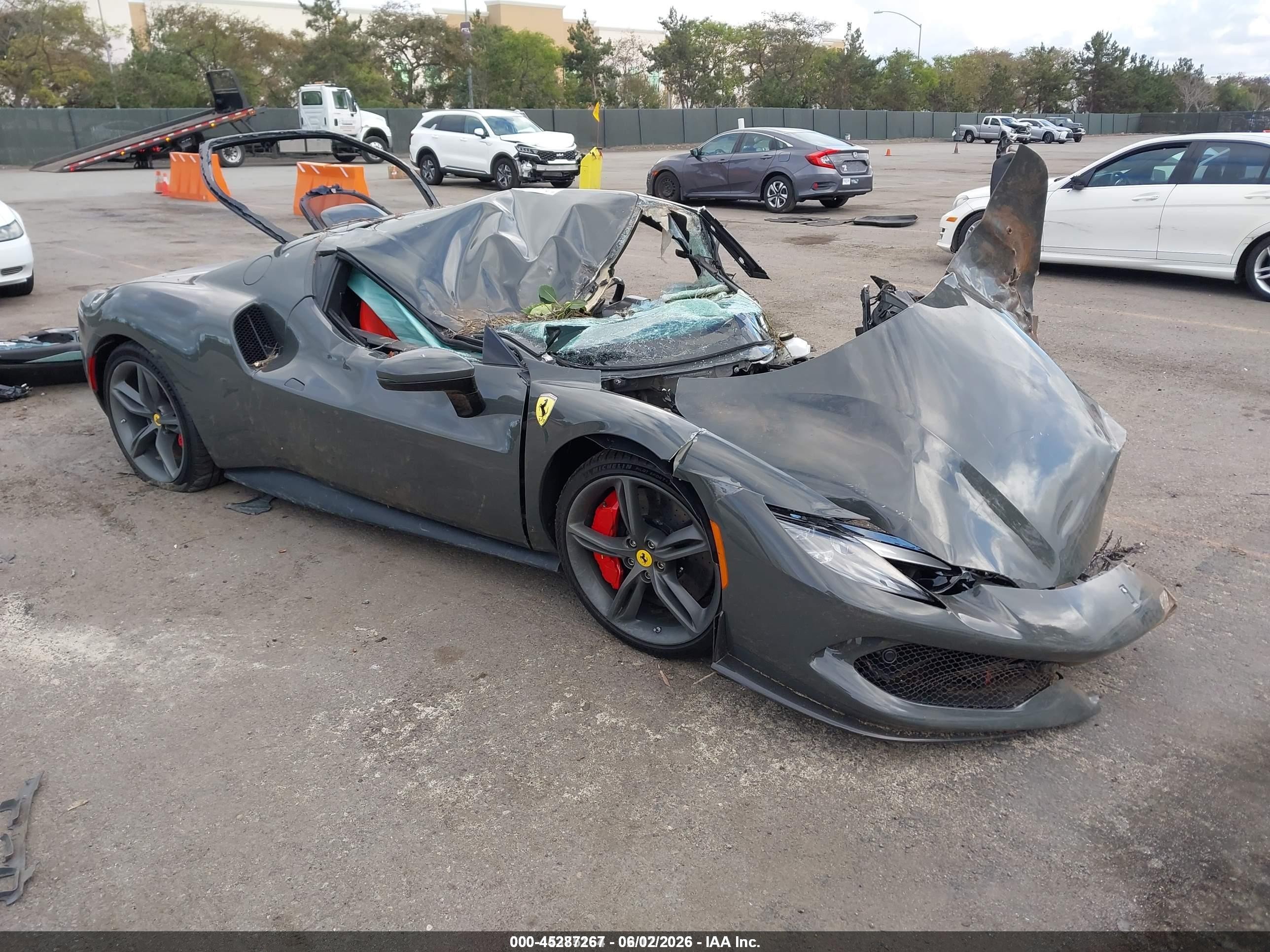 2024 Ferrari 296, VIN ZFF99SLA3R0303429 — Side