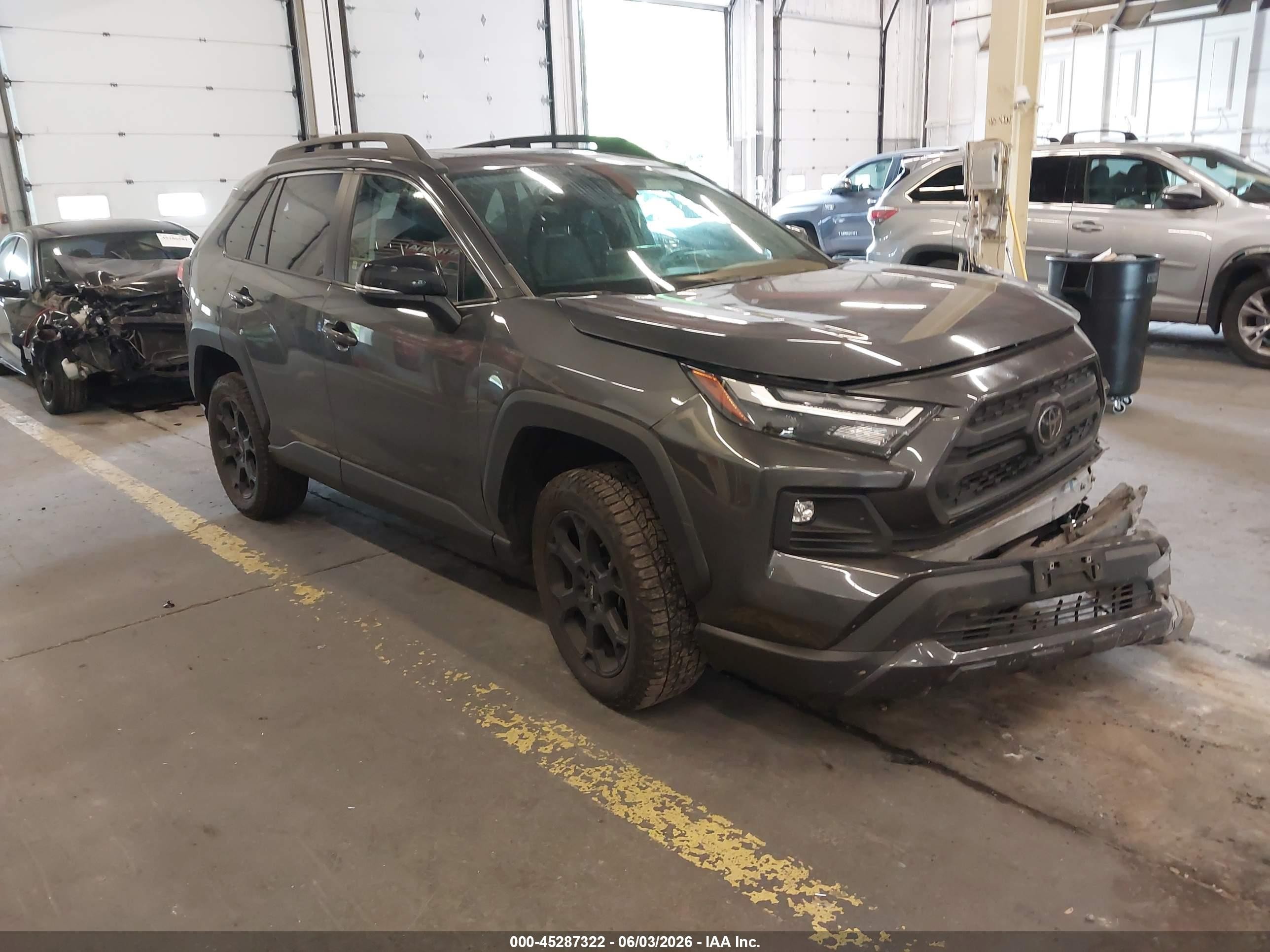 2023 Toyota RAV4 TRD Off Road, VIN 2T3S1RFV4PW343753 — Front end