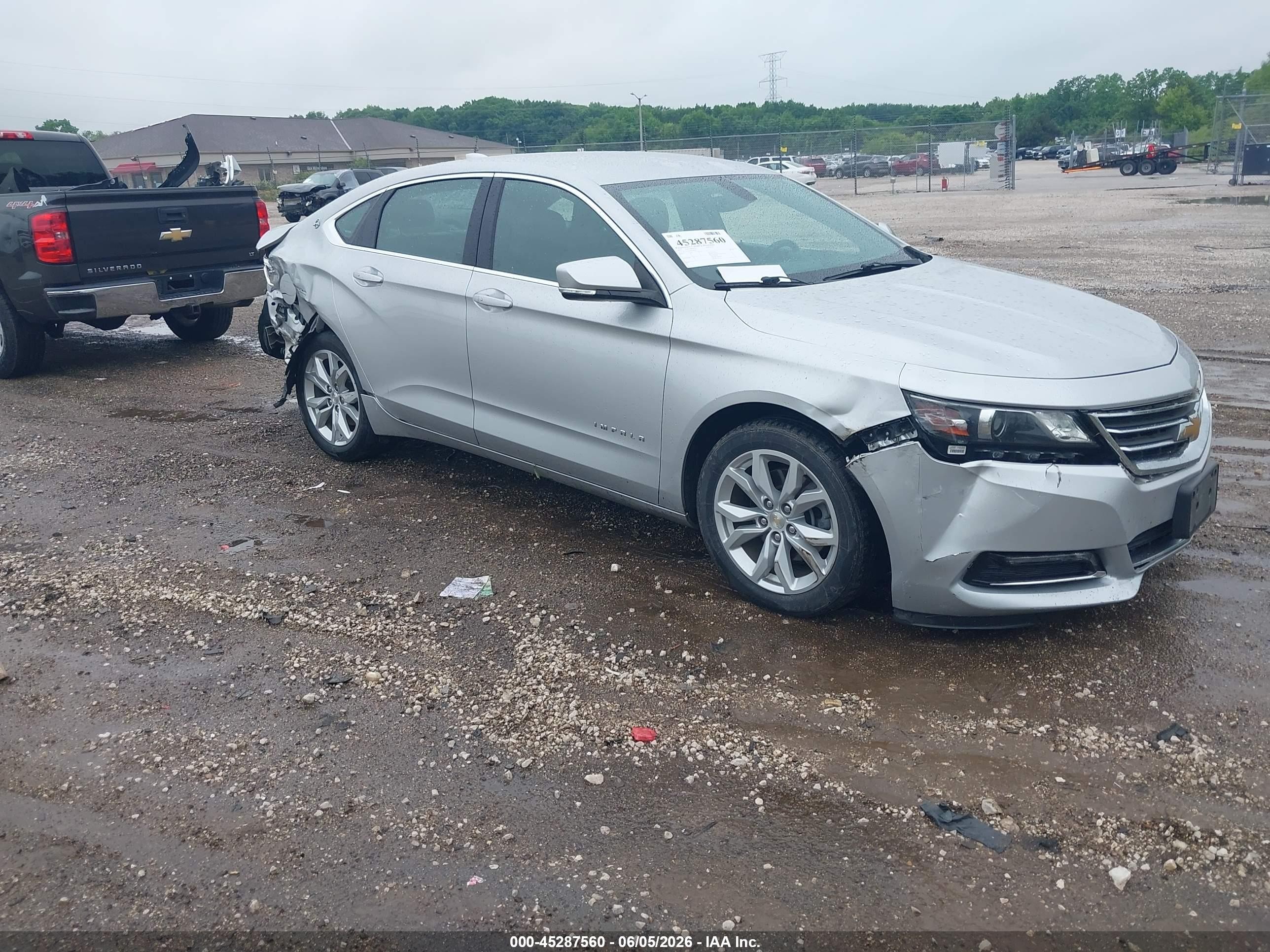 2019 Chevrolet Impala LT, VIN 2G11Z5S3XK9110828 — Rear end