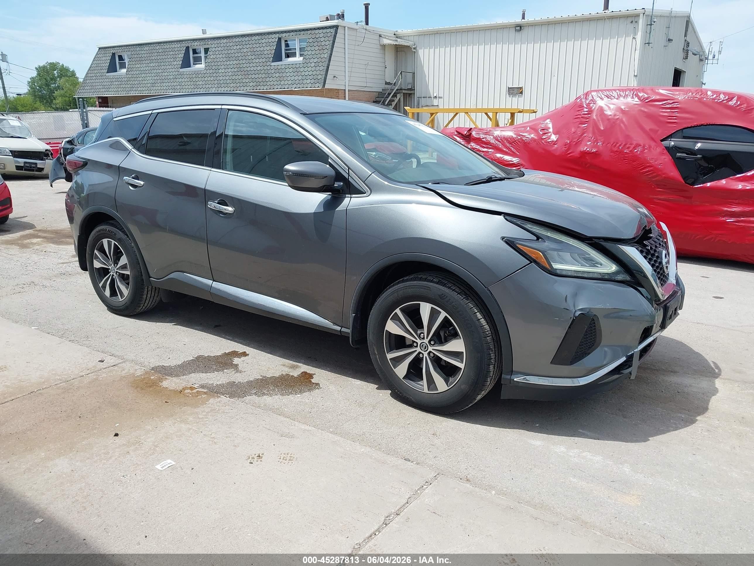 2019 Nissan Murano SL, VIN 5N1AZ2MS8KN151705 — Перед