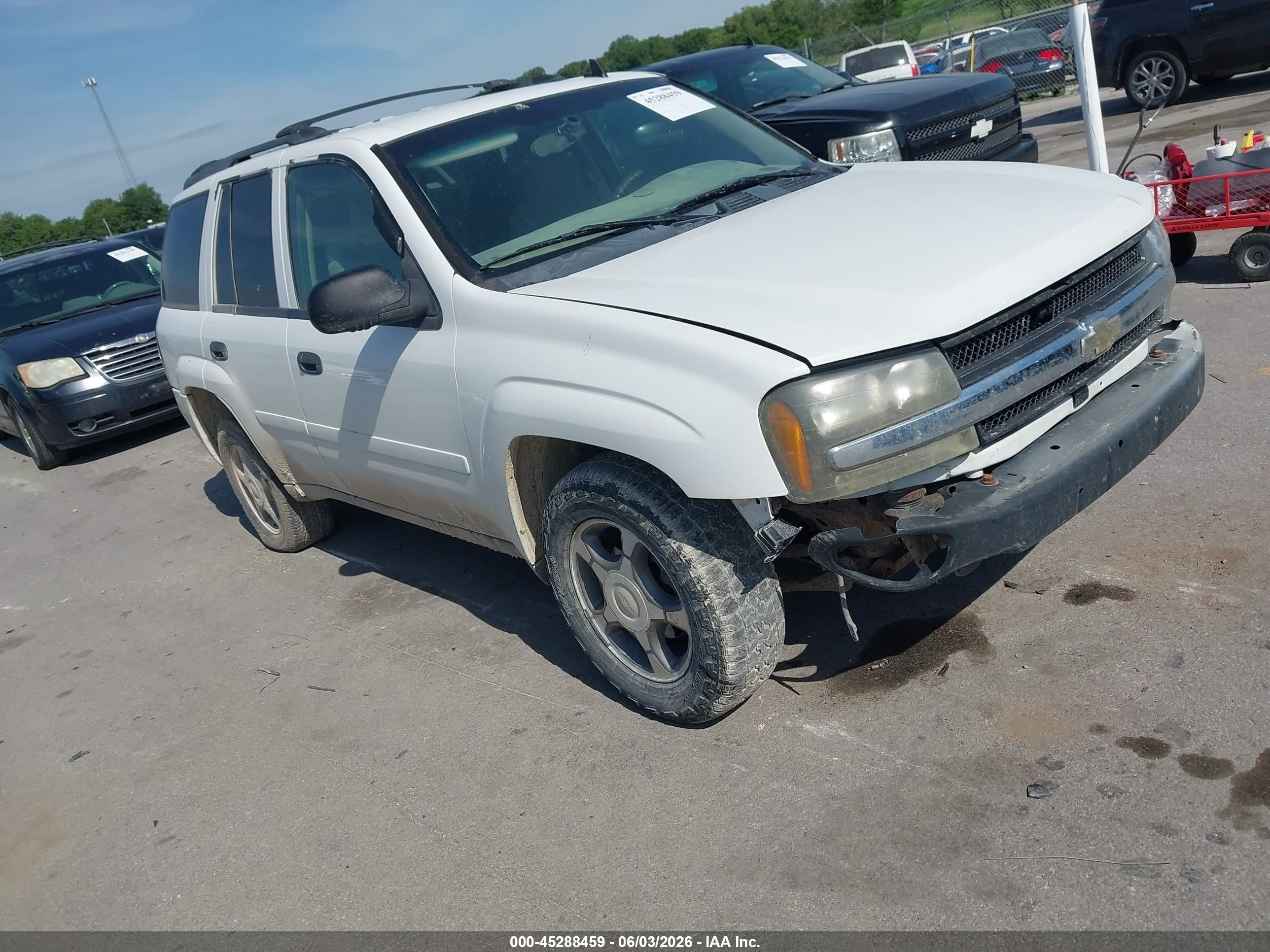 2007 Chevrolet TrailBlazer LT, VIN 1GNDT13S972178068 — Front end