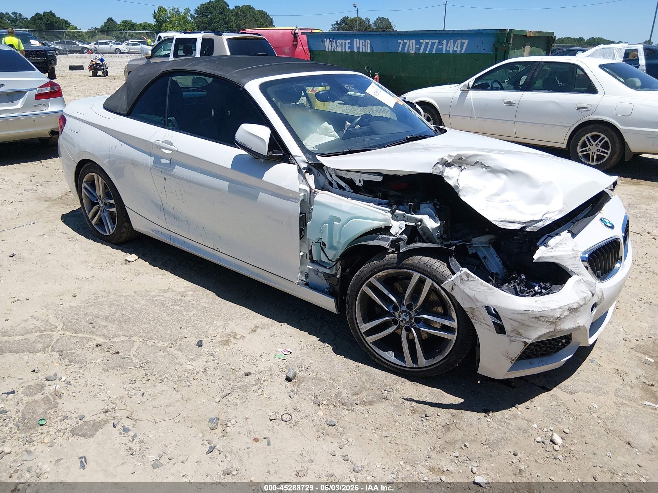 2016 BMW 2 Series 228i, VIN WBA1K9C56GV710363 — Front end