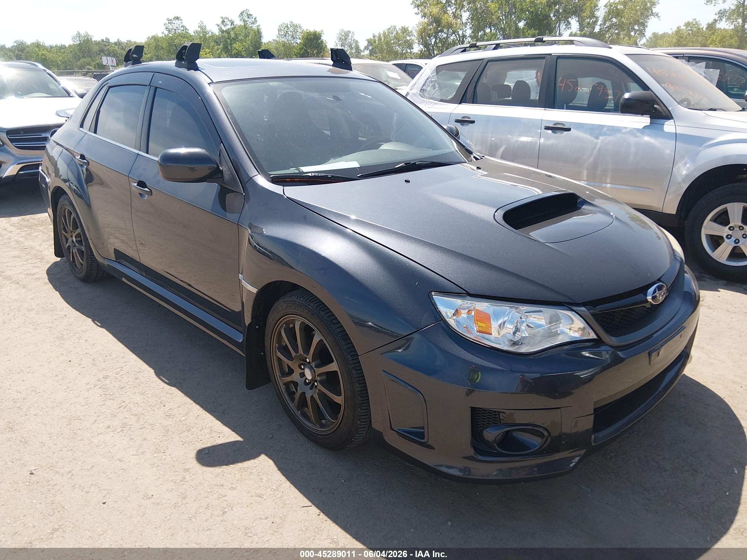2014 Subaru WRX WRX Limited, VIN JF1GV7F63EG004228 — Rear end