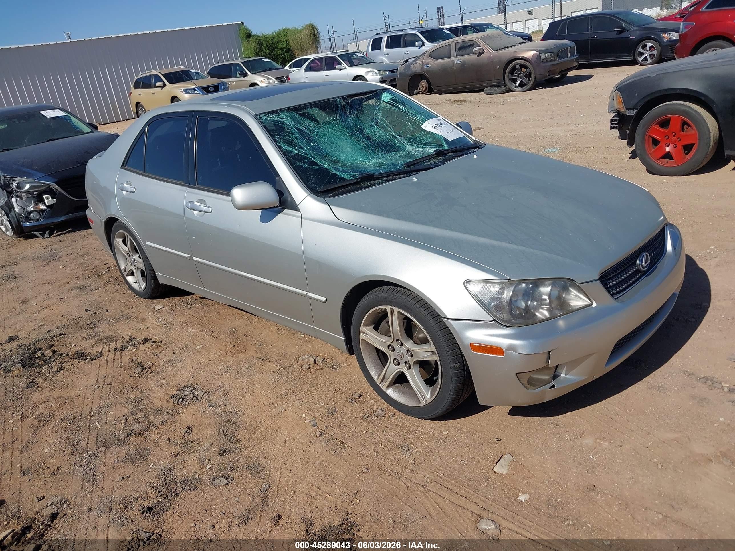 2004 Lexus IS 300/350, VIN JTHBD192940089725 — Normal wear