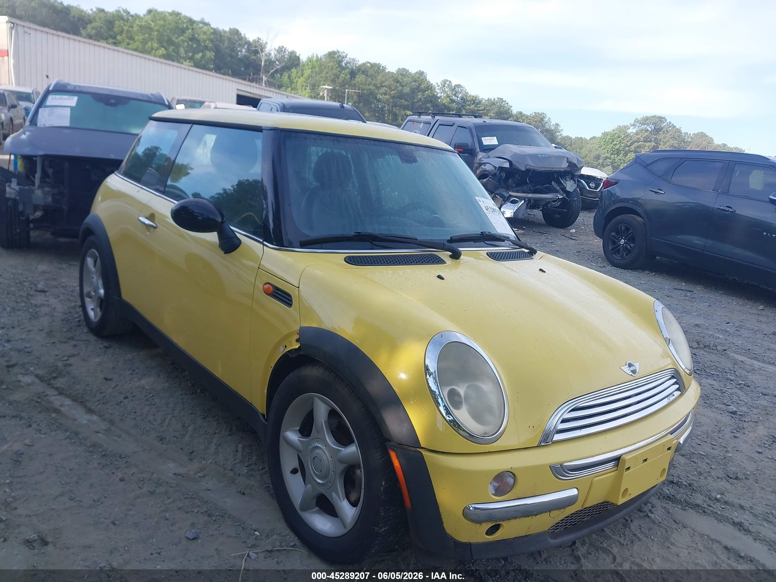 2004 MINI Hardtop, VIN WMWRC33404TJ55132 — Обычный износ