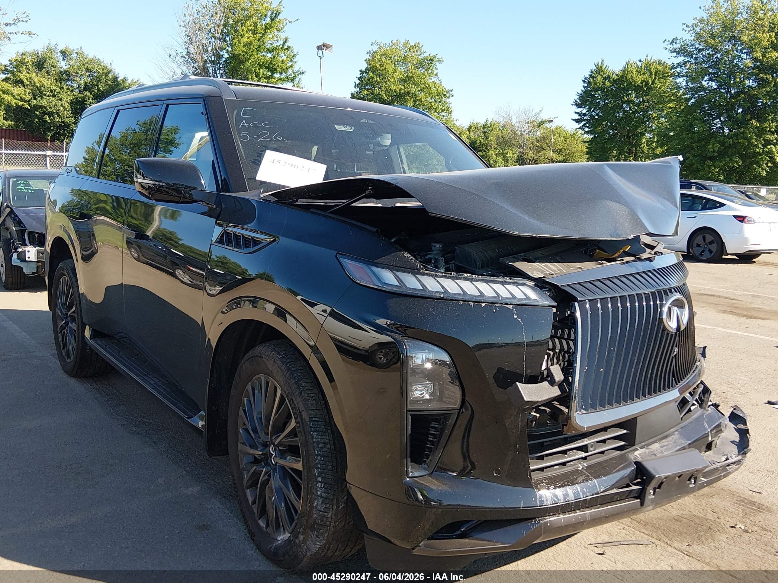 2025 Infiniti QX80 Autograph, VIN JN8AZ3CCXS9602490 — Front end