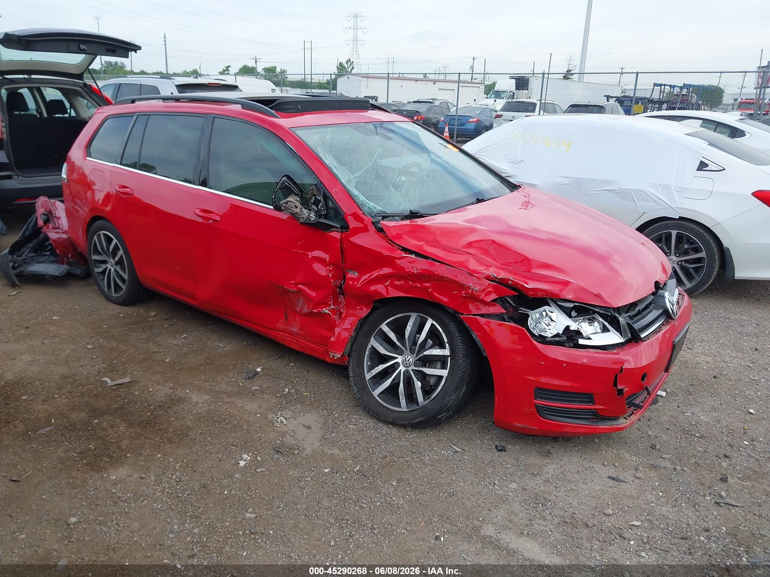 2016 Volkswagen Golf TSI S, VIN 3VWC17AUXGM518450 — All over