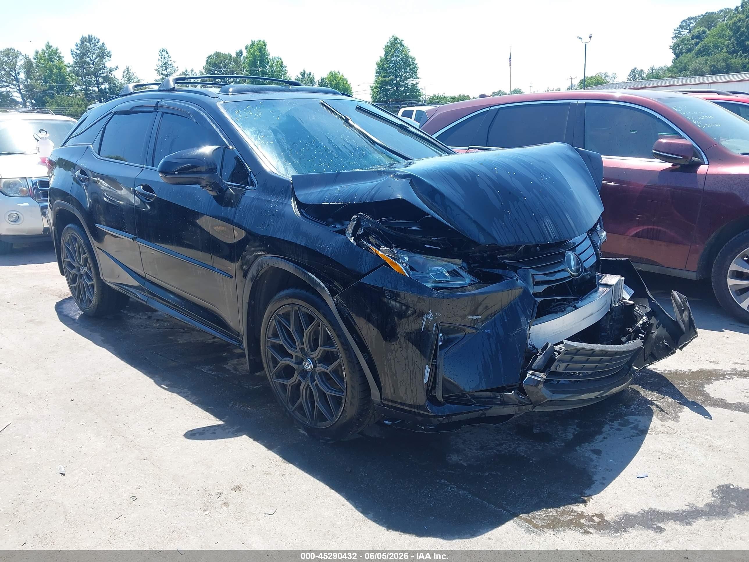2019 Lexus RX 350, VIN 2T2ZZMCA5KC119191 — Front end