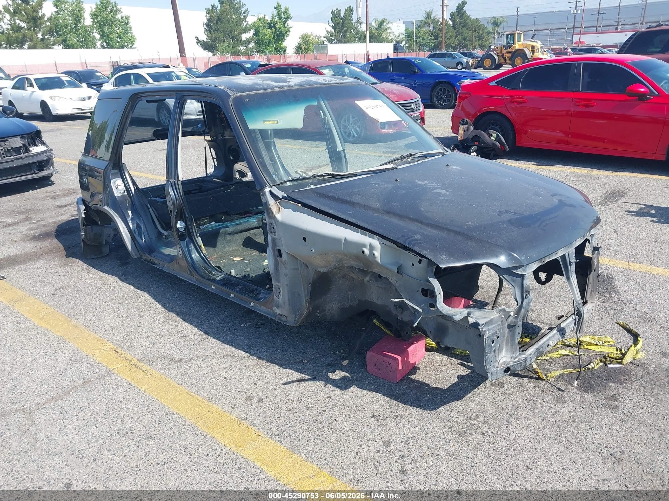 2000 Honda CR-V EX, VIN JHLRD1760YC017454 — Theft recovery