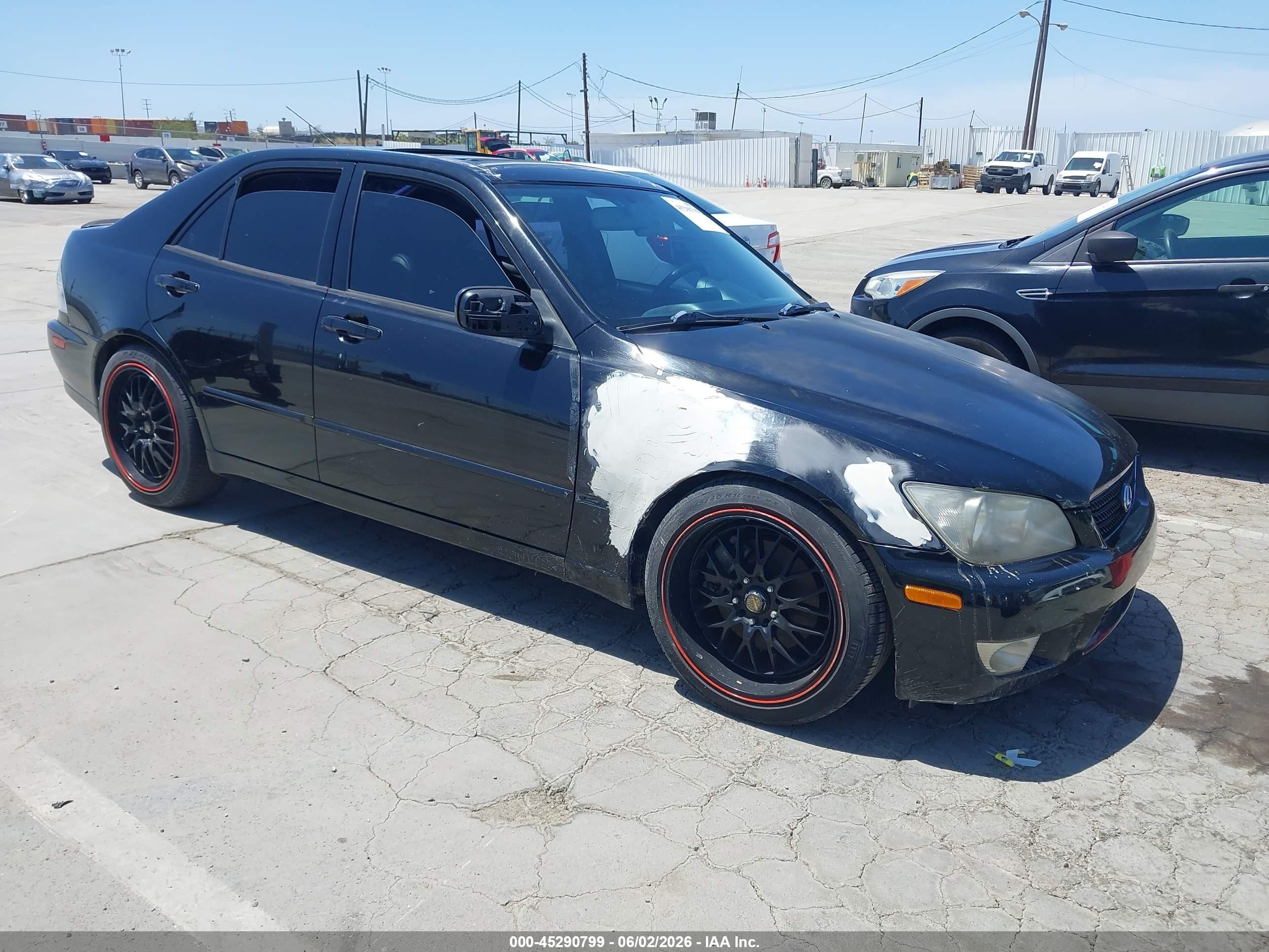 2005 Lexus IS 300, VIN JTHBD192550096463 — Normal wear