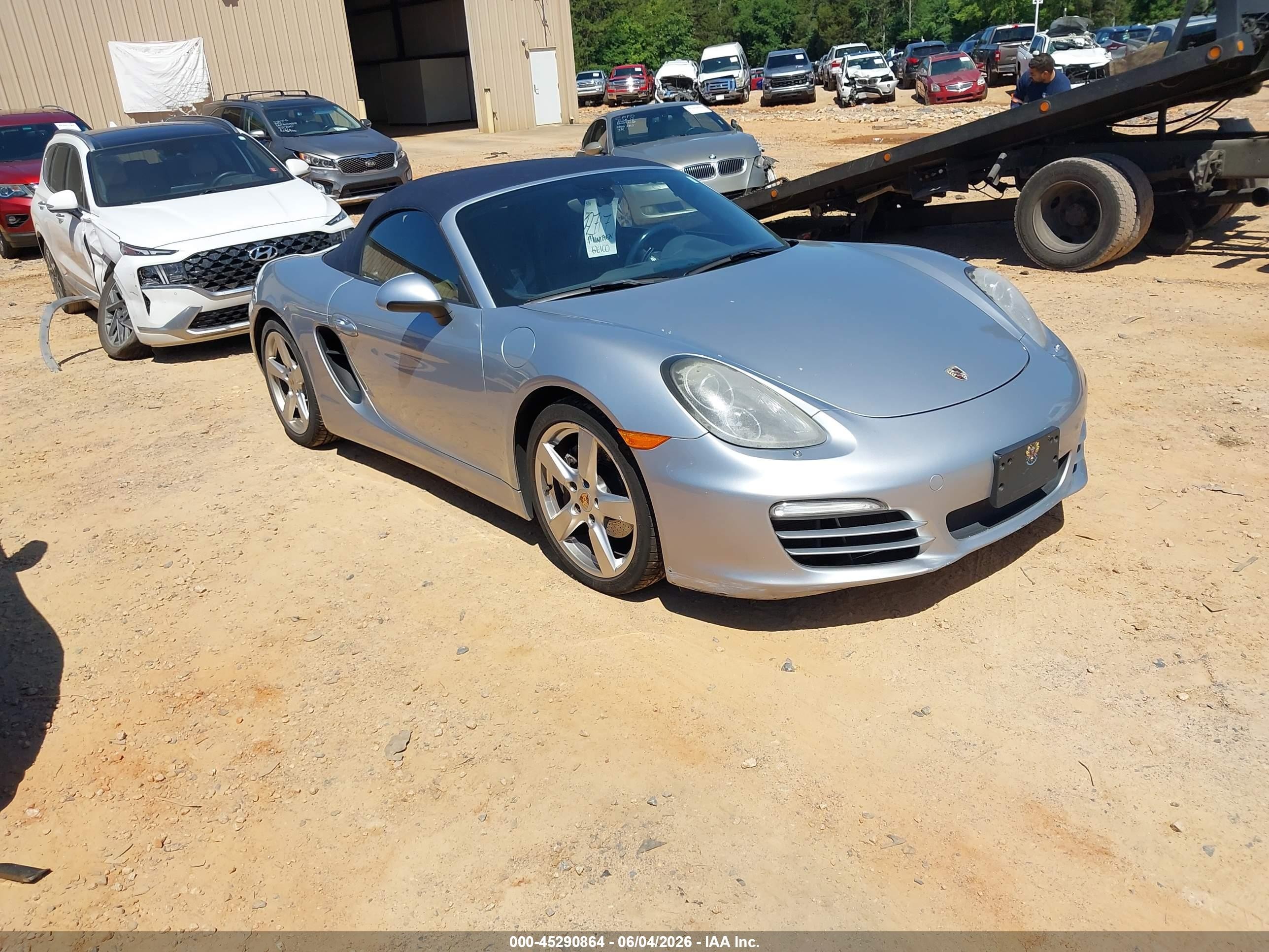 2014 Porsche Boxster, VIN WP0CA2A81ES121948 — Side