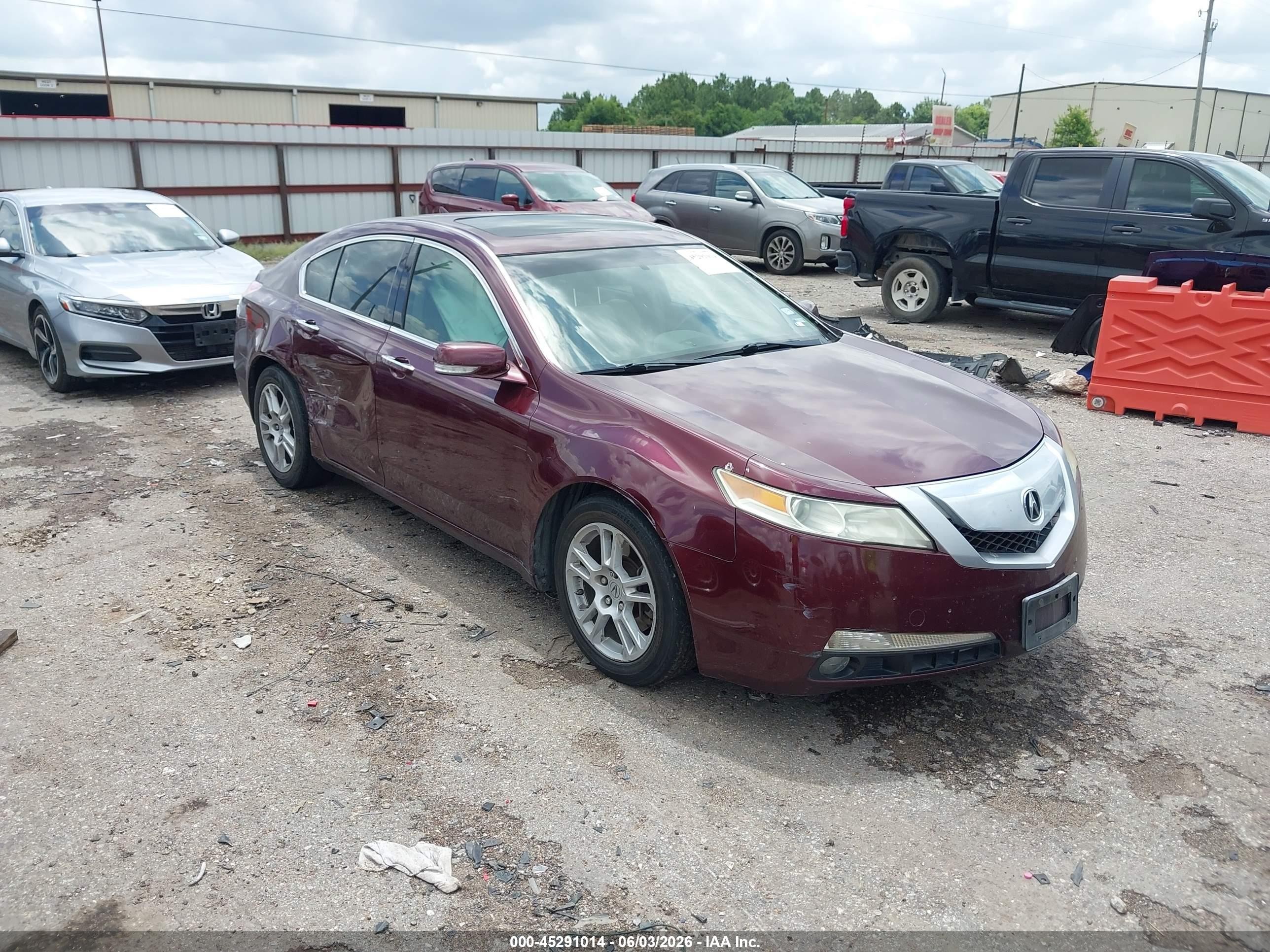 2011 Acura TL Technology, VIN 19UUA8F57BA008286 — Бок