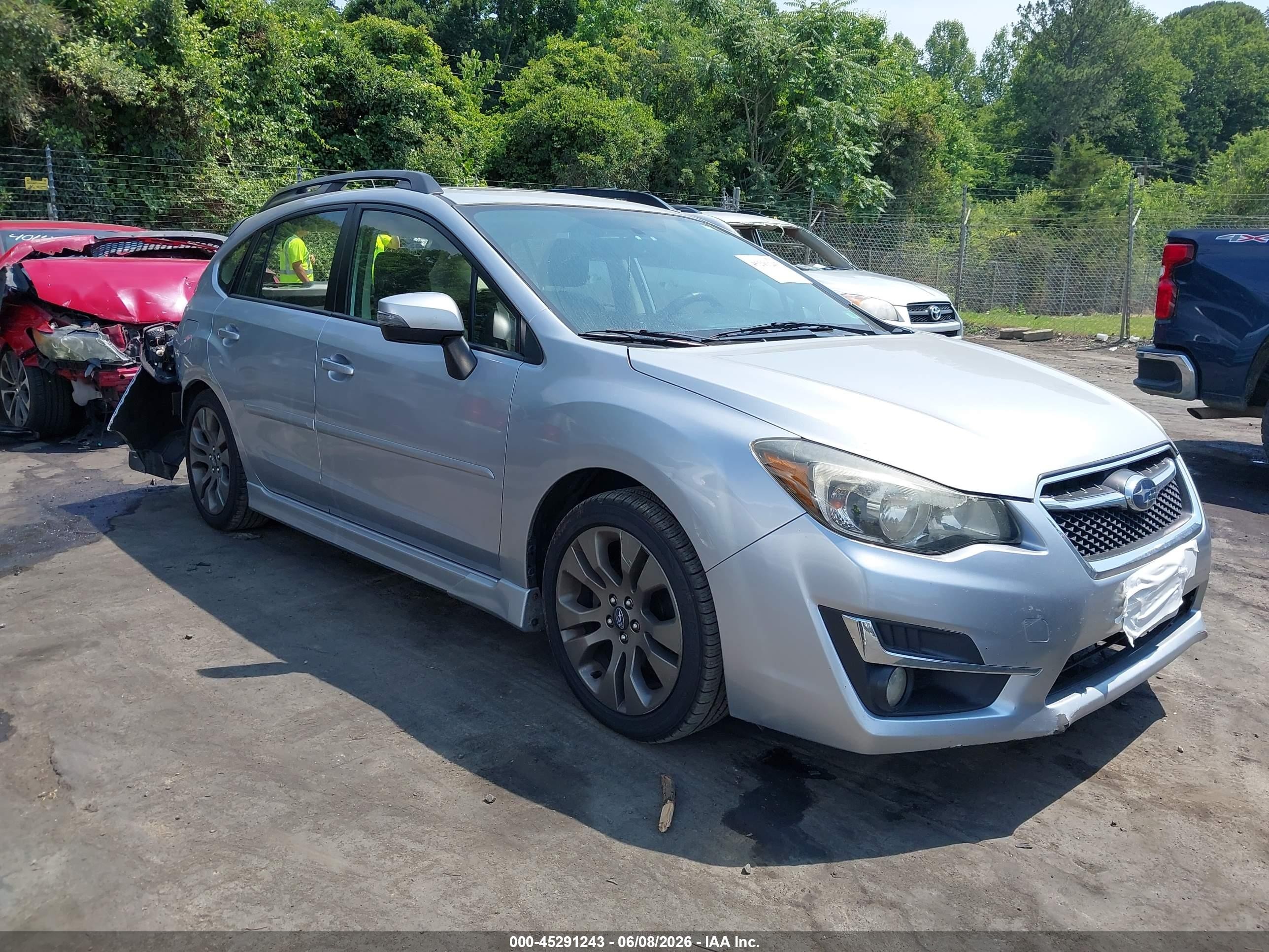 2015 Subaru Impreza Special Sports Limited, VIN JF1GPAW60F8232660 — Rear end
