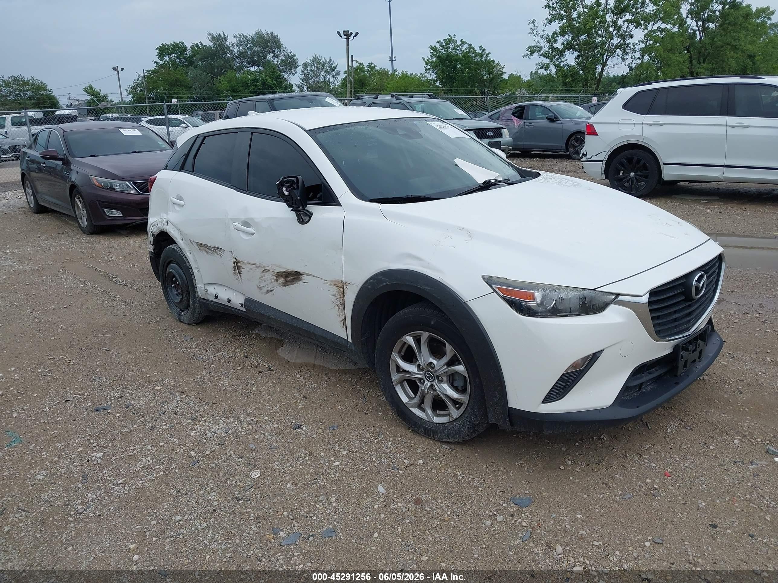 2018 Mazda CX-3 Sport, VIN JM1DKDB75J0331106 — Side