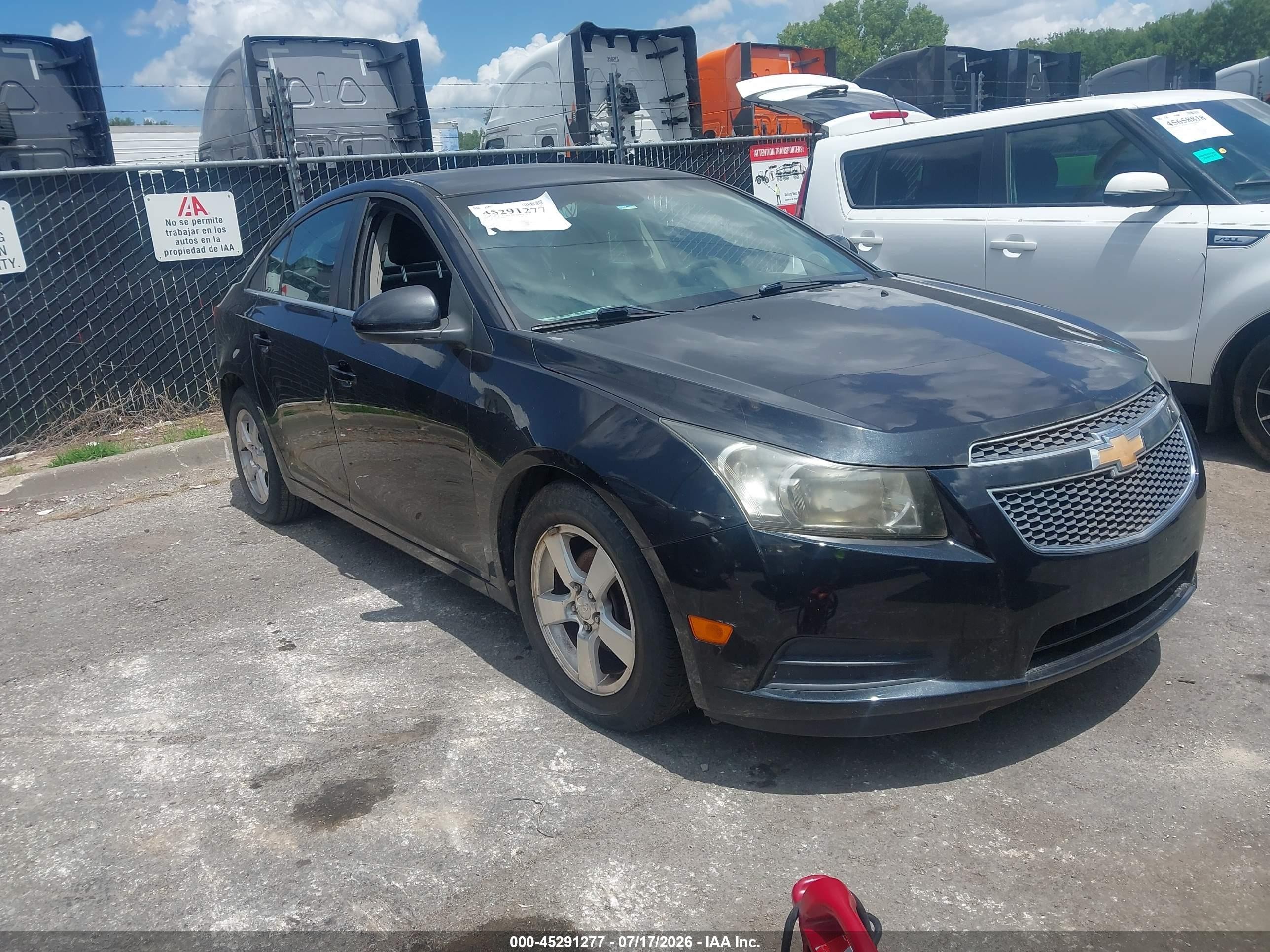 2012 Chevrolet Cruze 1LT, VIN 1G1PF5SC6C7229773 — Normal wear
