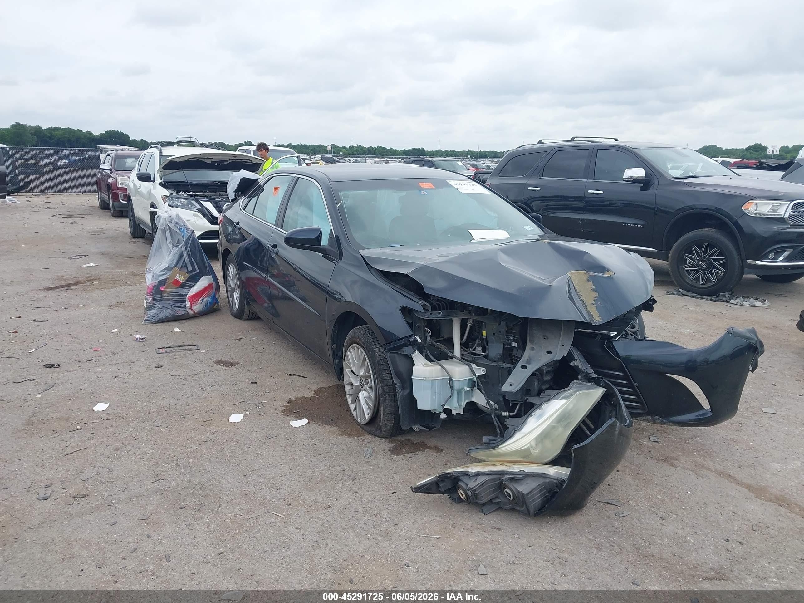 2016 Toyota Camry LE, VIN 4T4BF1FK5GR540101 — Biohazard / chemical
