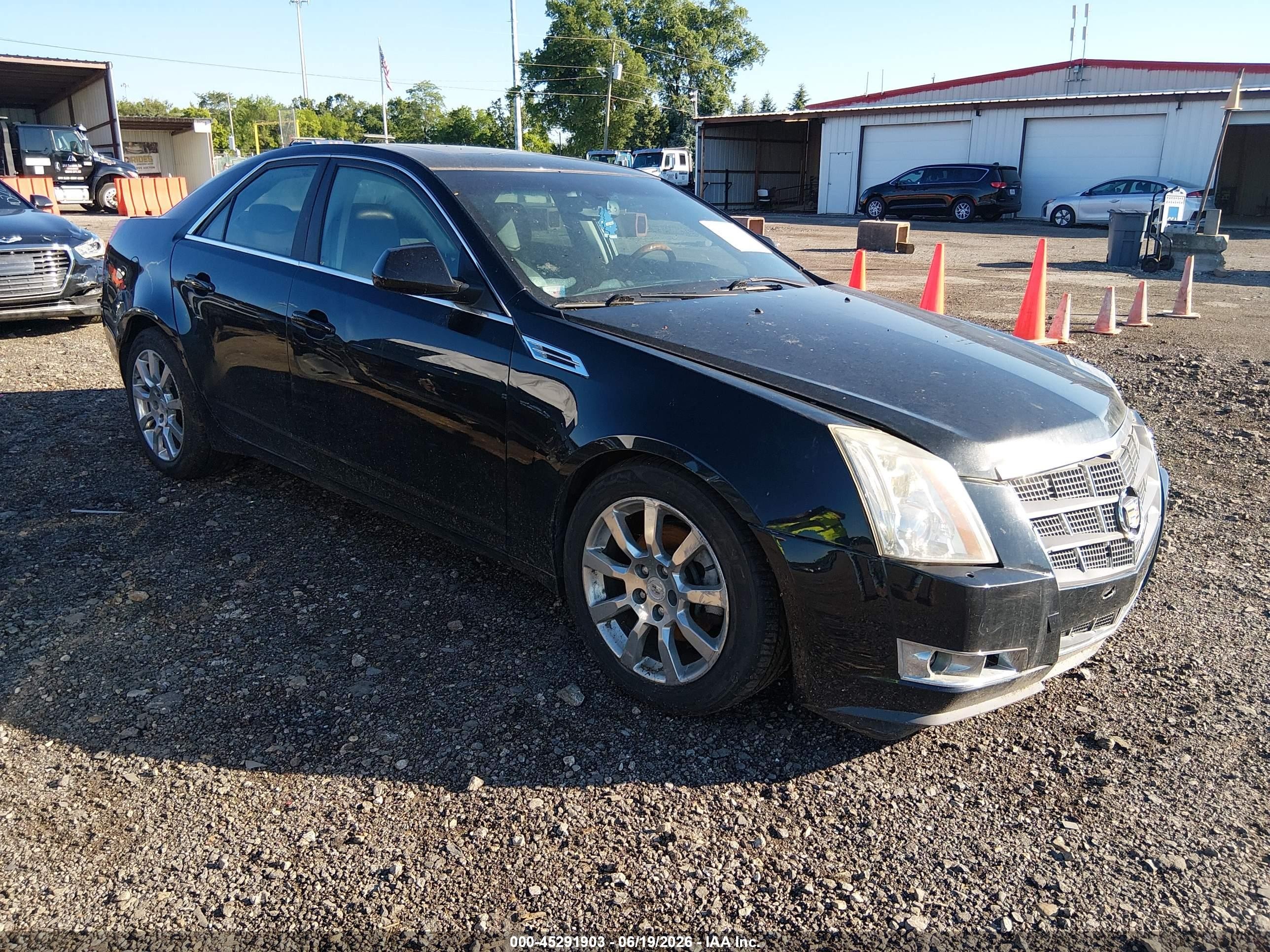 2009 Cadillac CTS AWD, VIN 1G6DS57V590161759 — Front end
