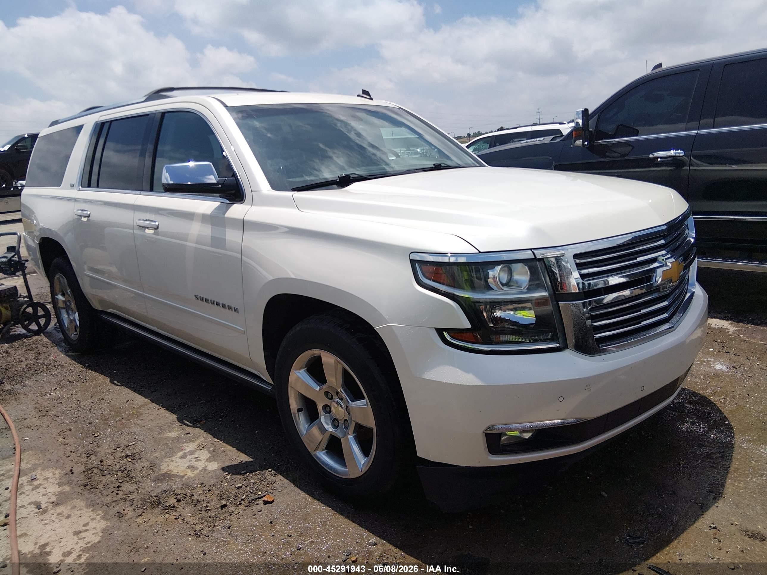 2015 Chevrolet Suburban LTZ, VIN 1GNSKKKC1FR121735 — Hail