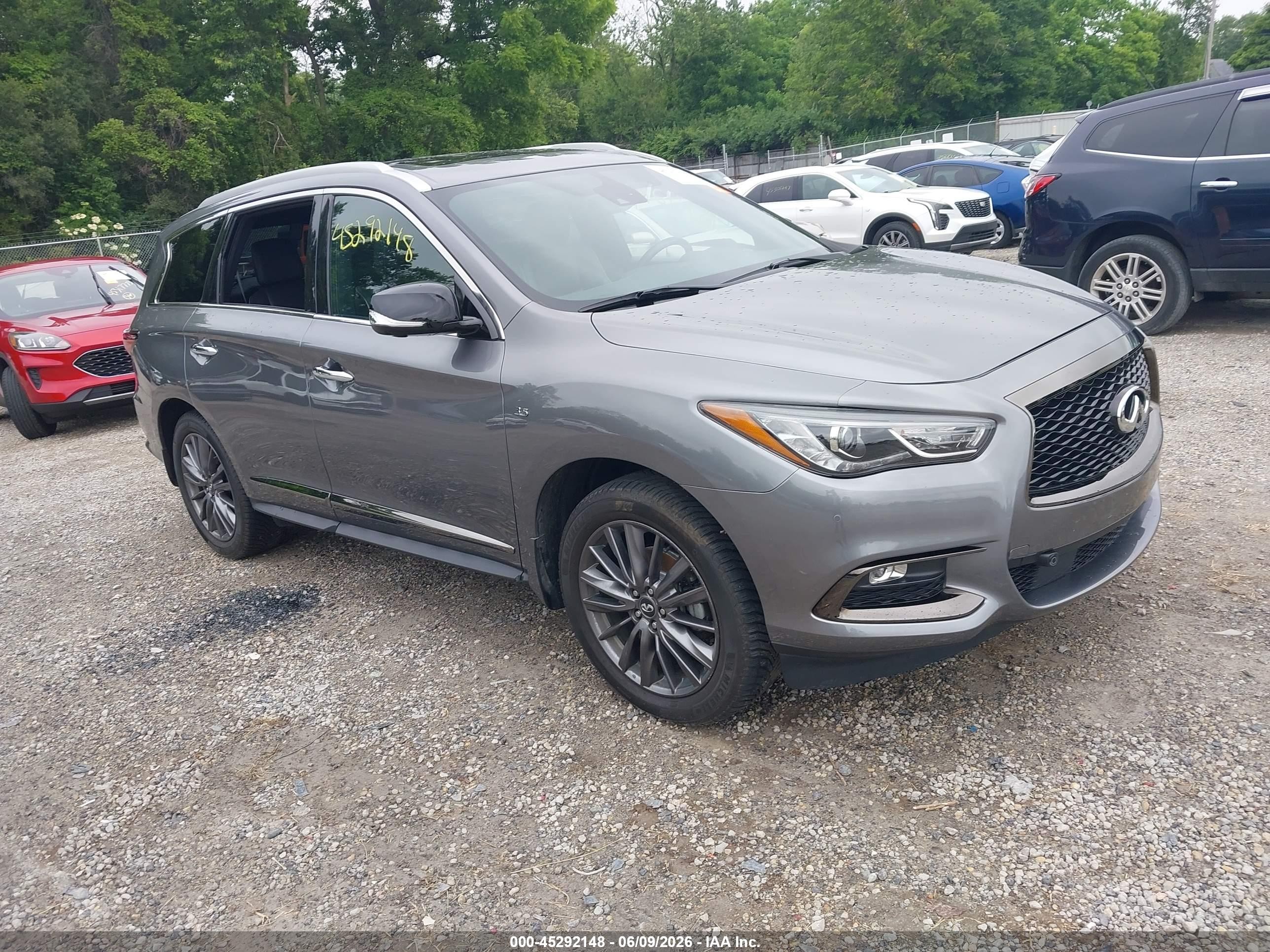 2020 Infiniti QX60 Luxe, VIN 5N1DL0MM5LC530761 — После угона