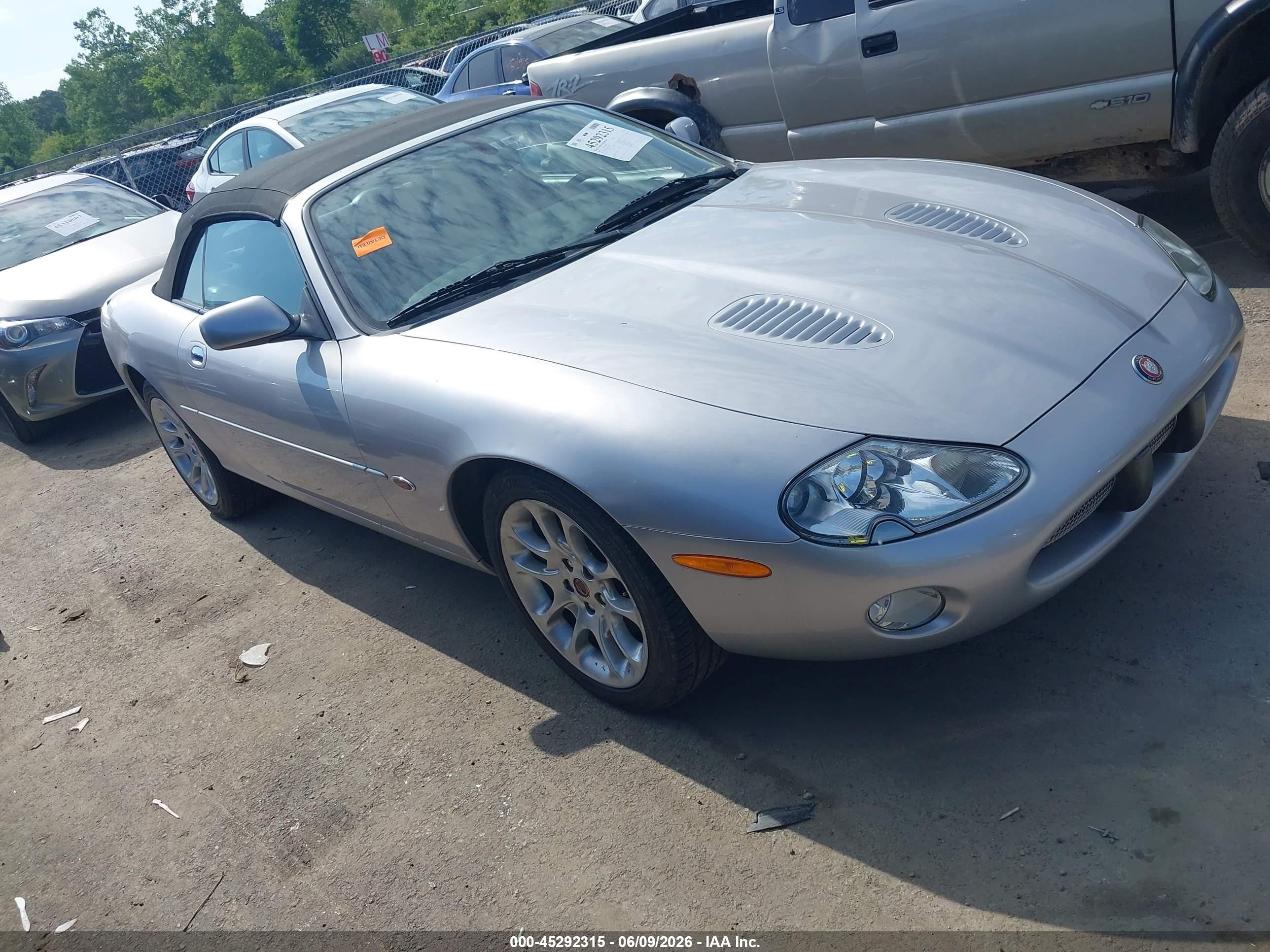 2002 Jaguar XK, VIN SAJDA42B62PA26315 — Hail