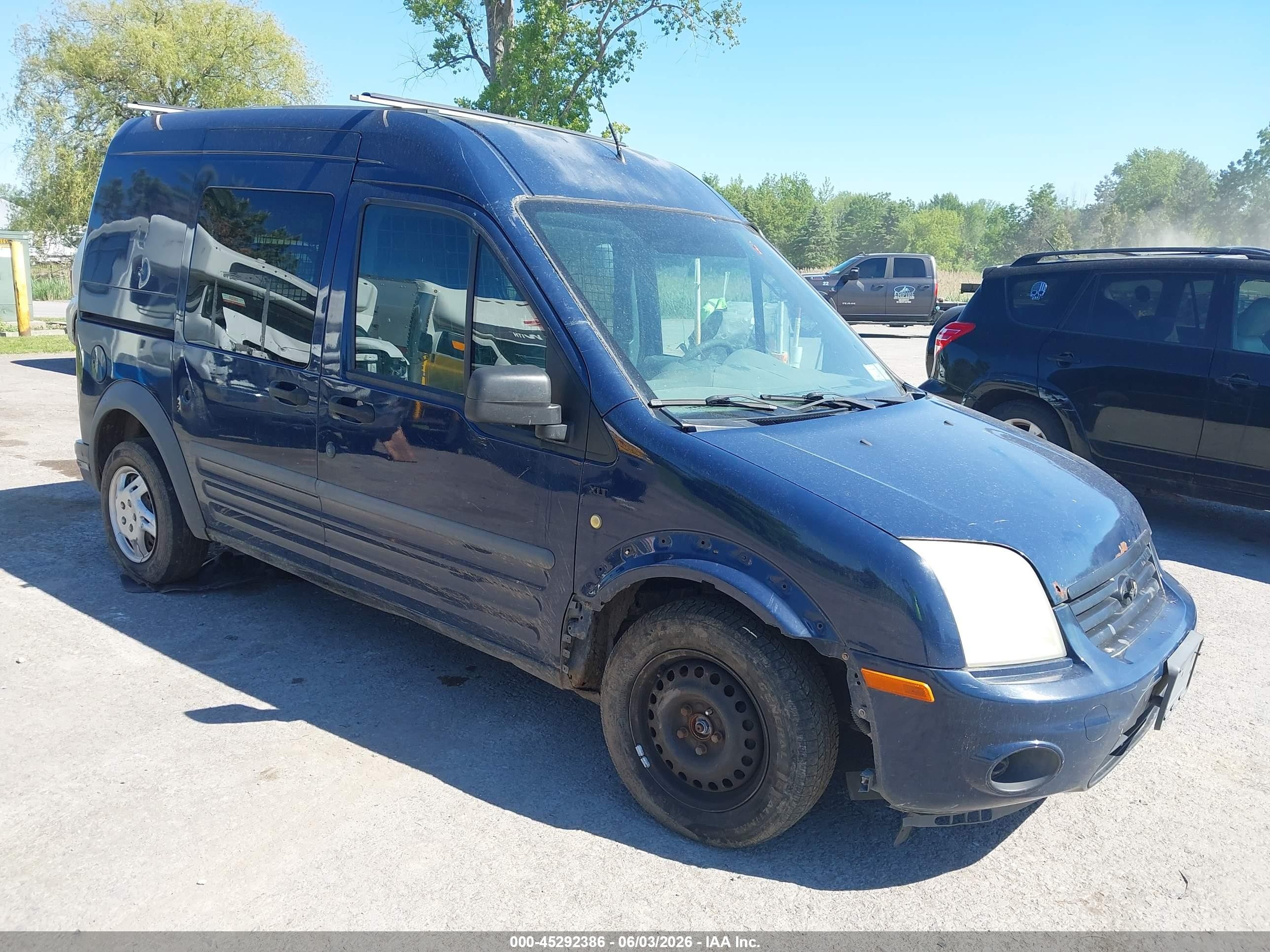 2010 Ford Transit Connect XLT, VIN NM0LS6BN5AT021104 — Normal wear