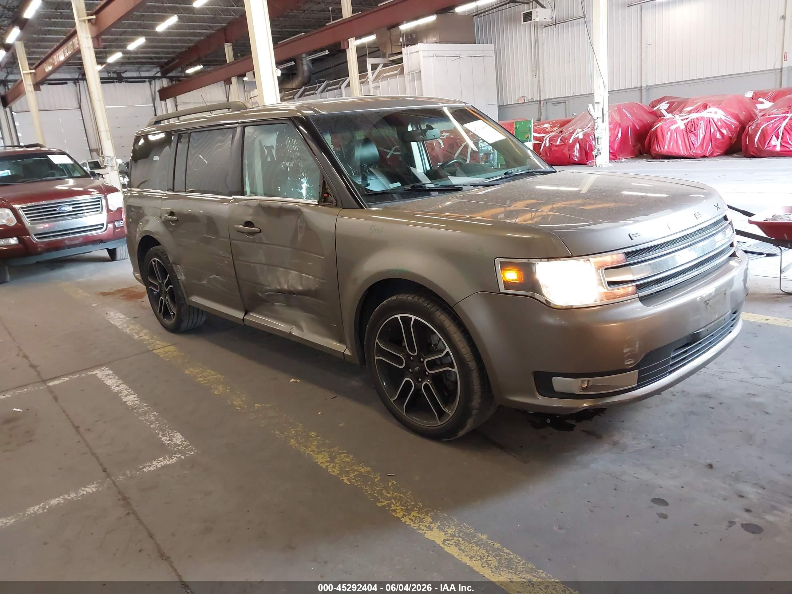 2014 Ford Flex SEL, VIN 2FMGK5C82EBD19909 — Side