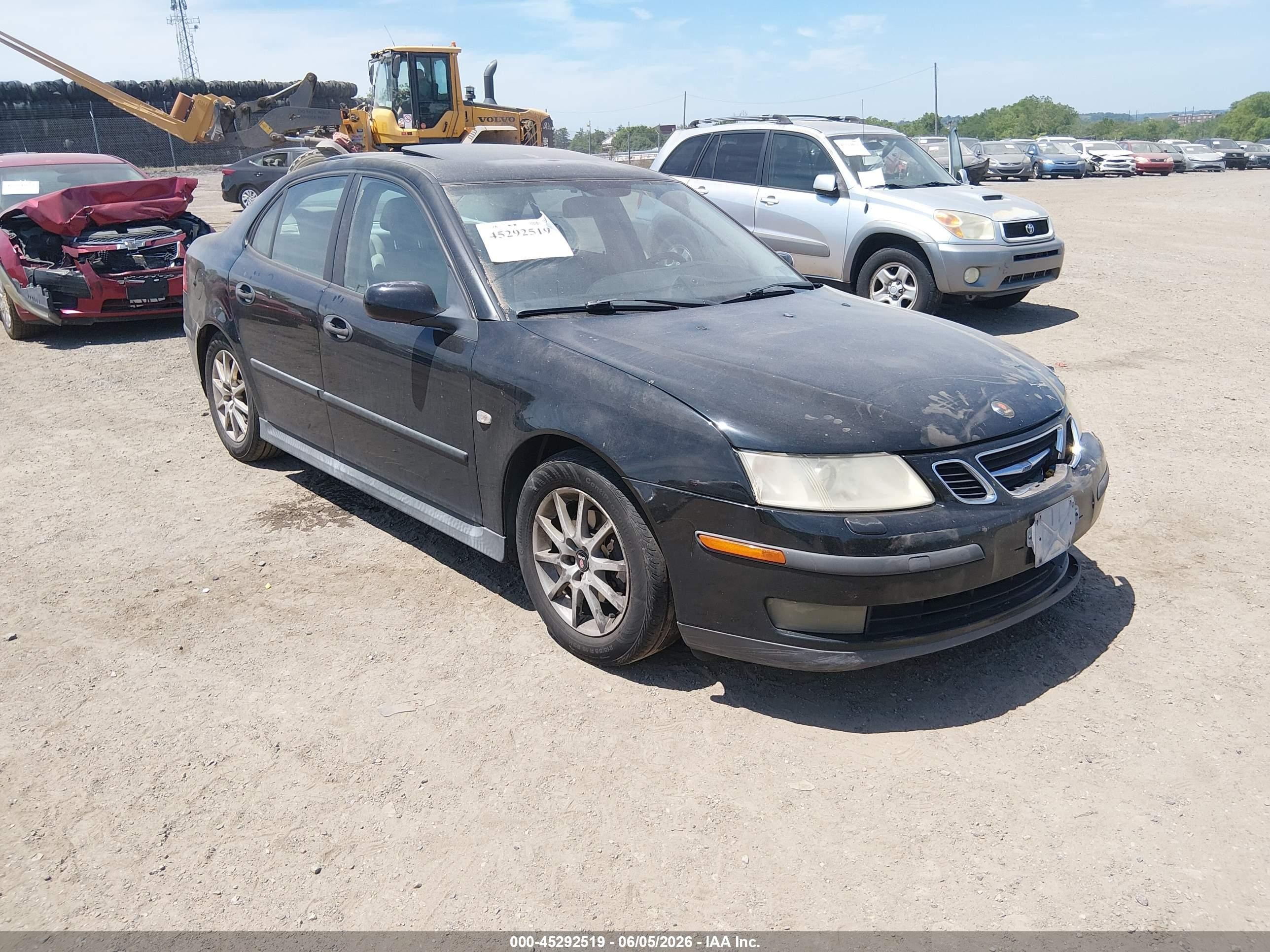 2003 Saab 9-3 Linear, VIN YS3FB49S631046925 — Перед