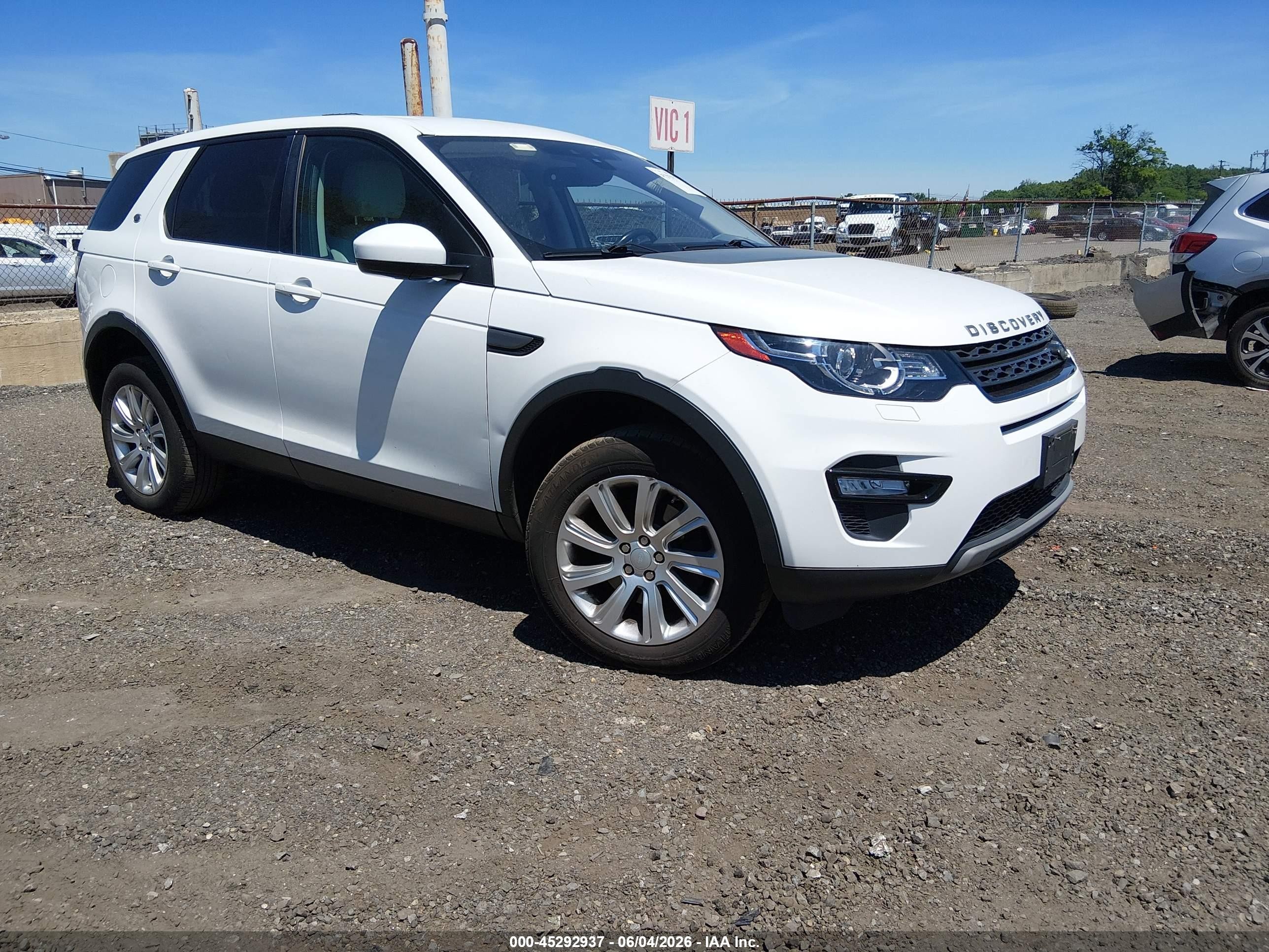 2017 Land Rover Discovery Sport SE, VIN SALCP2BG9HH721373 — Rear end