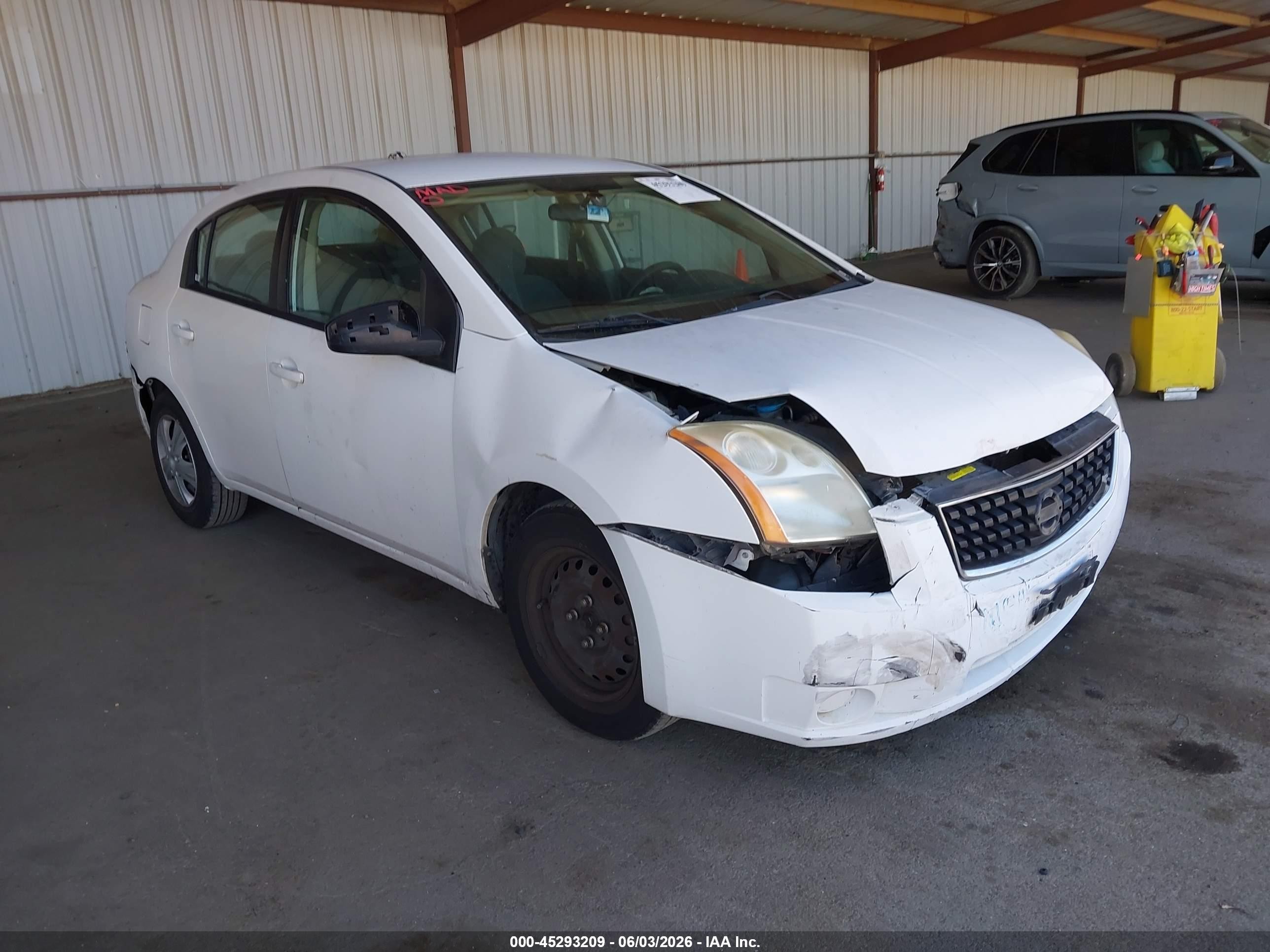 2009 Nissan Sentra FE+, VIN 3N1AB61E49L610353 — Front end