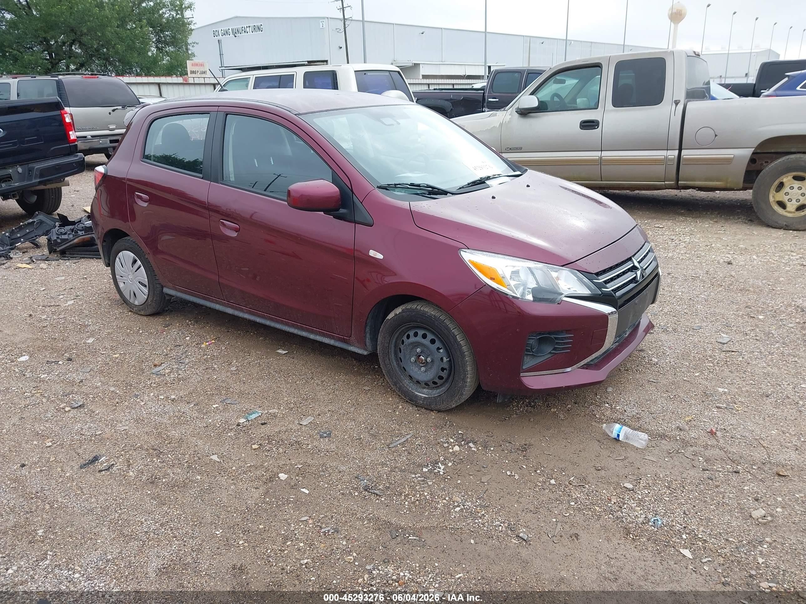 2024 Mitsubishi Mirage ES, VIN ML32AUHJ5RH034530 — Крыша