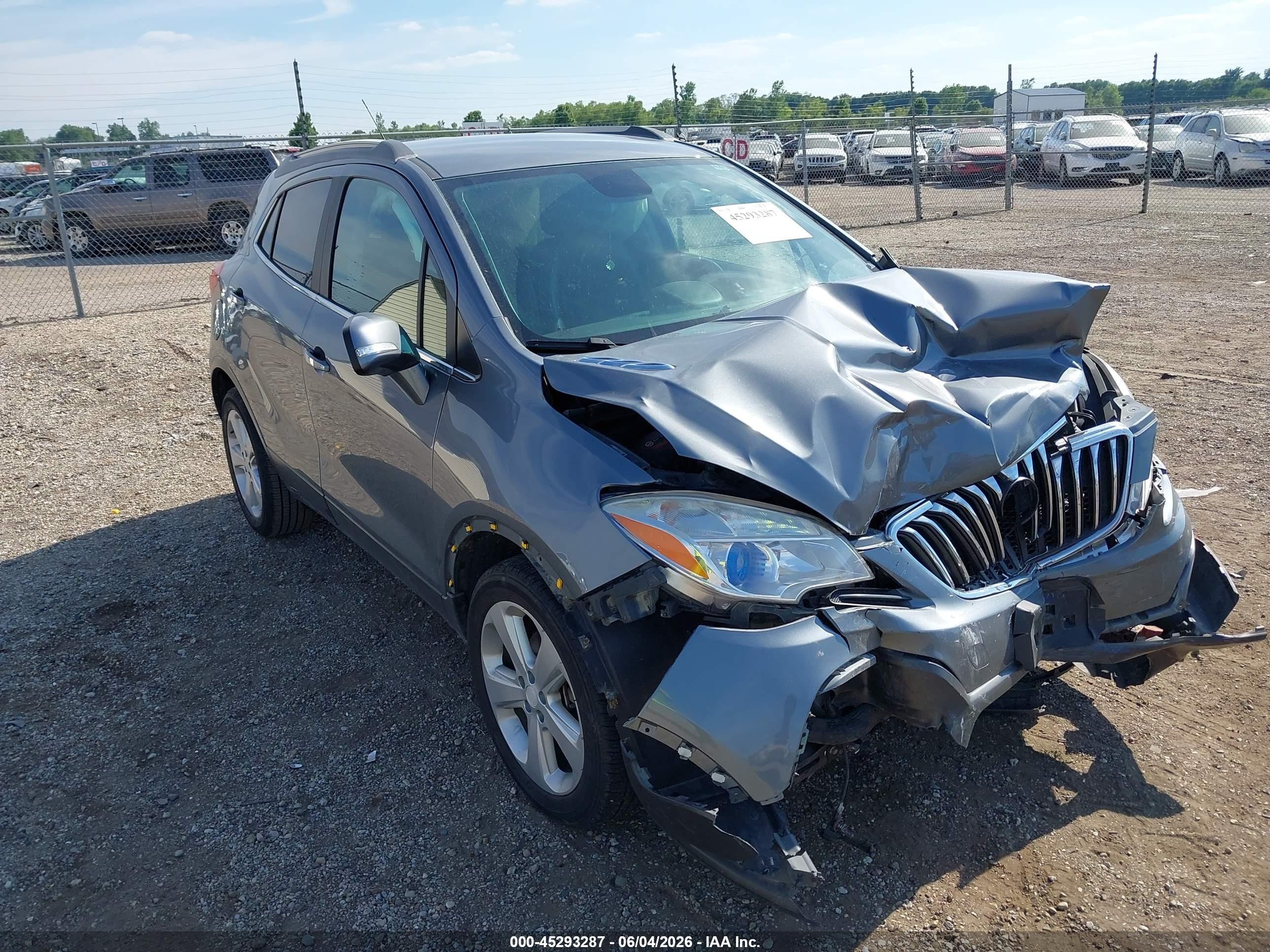 2015 Buick Encore Convenience, VIN KL4CJBSB0FB133661 — Front end