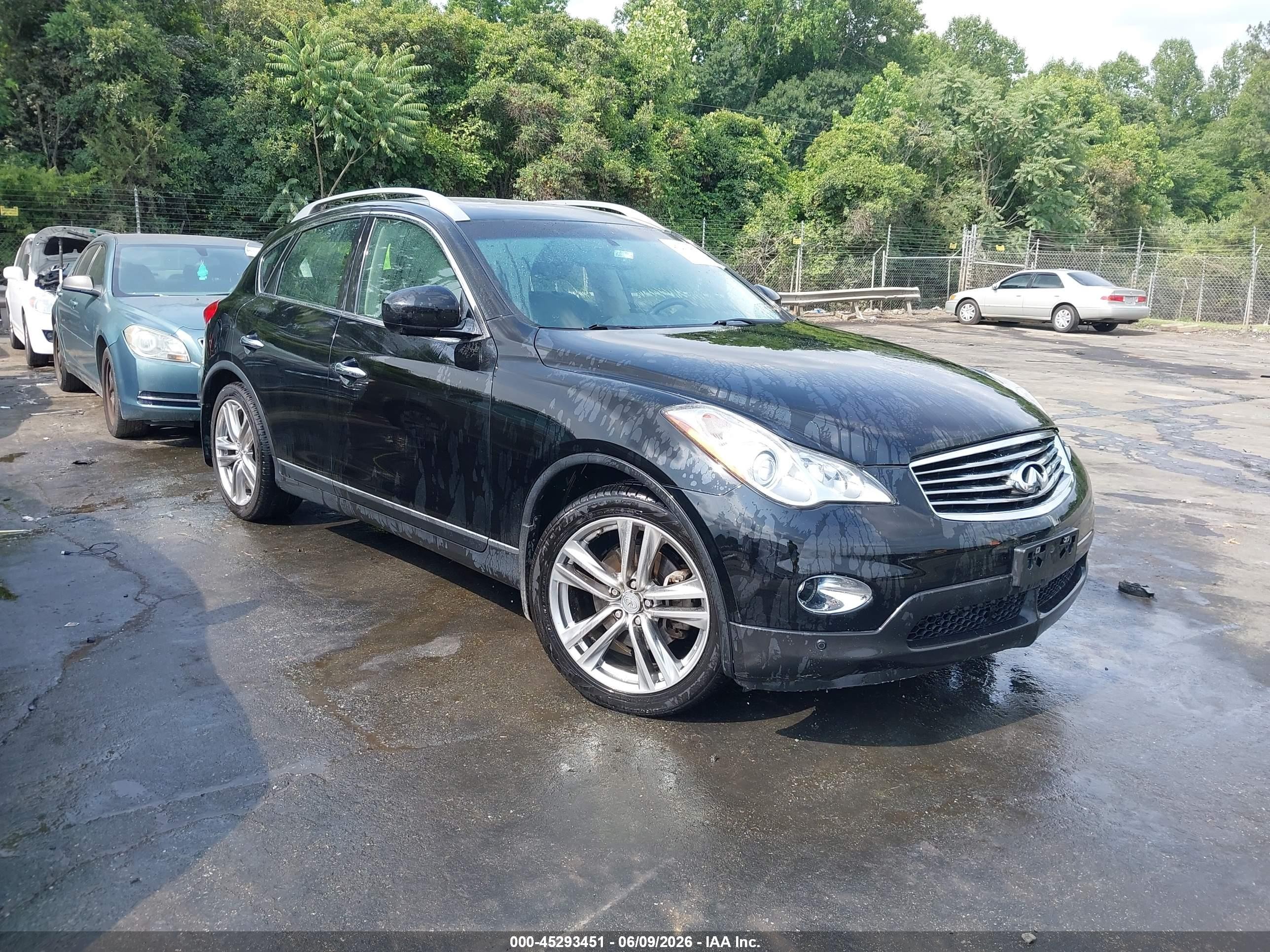 2013 Infiniti EX Journey, VIN JN1BJ0HR0DM482415 — Front end
