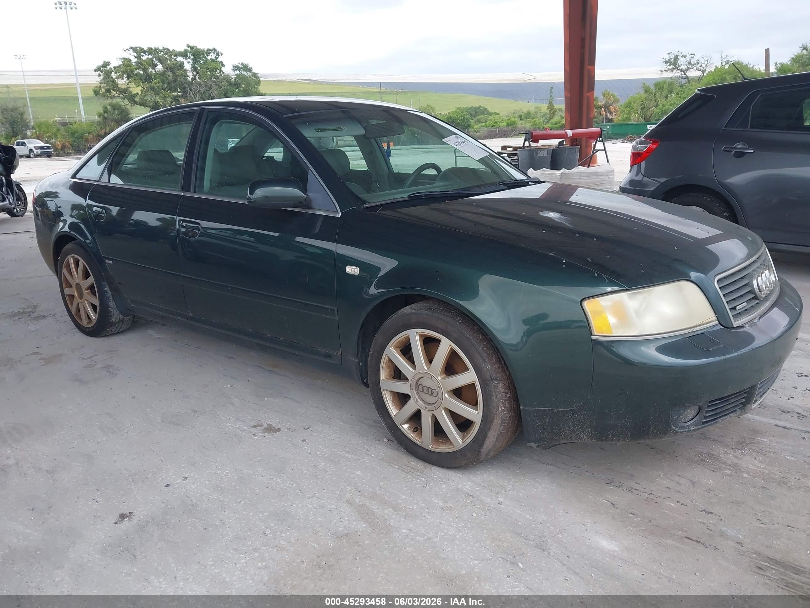 2004 Audi A6 2.7T S-Line, VIN WAUCD64B94N098998 — Auction photo