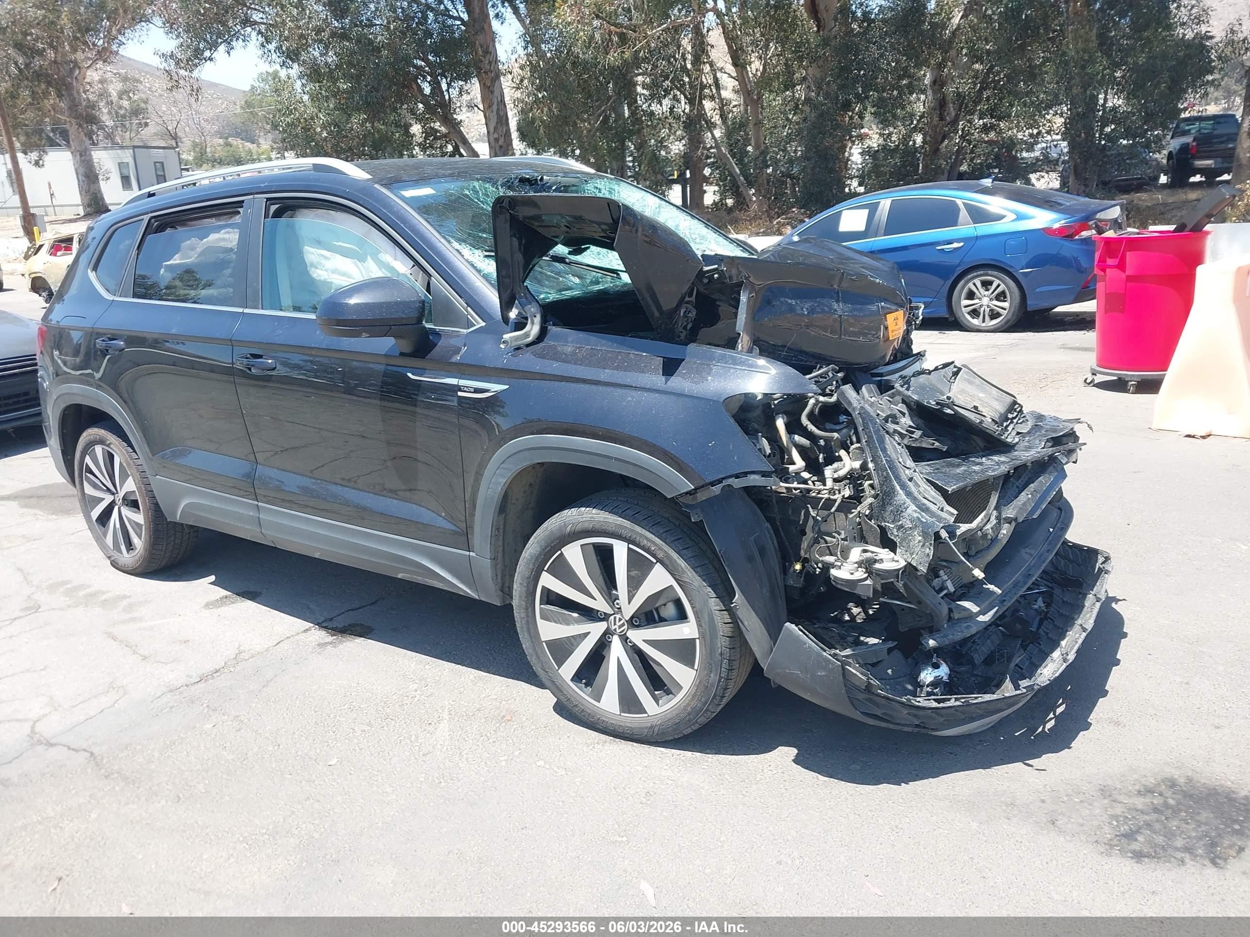 2024 Volkswagen Taos SE, VIN 3VVSX7B2XRM062402 — Biohazard / chemical