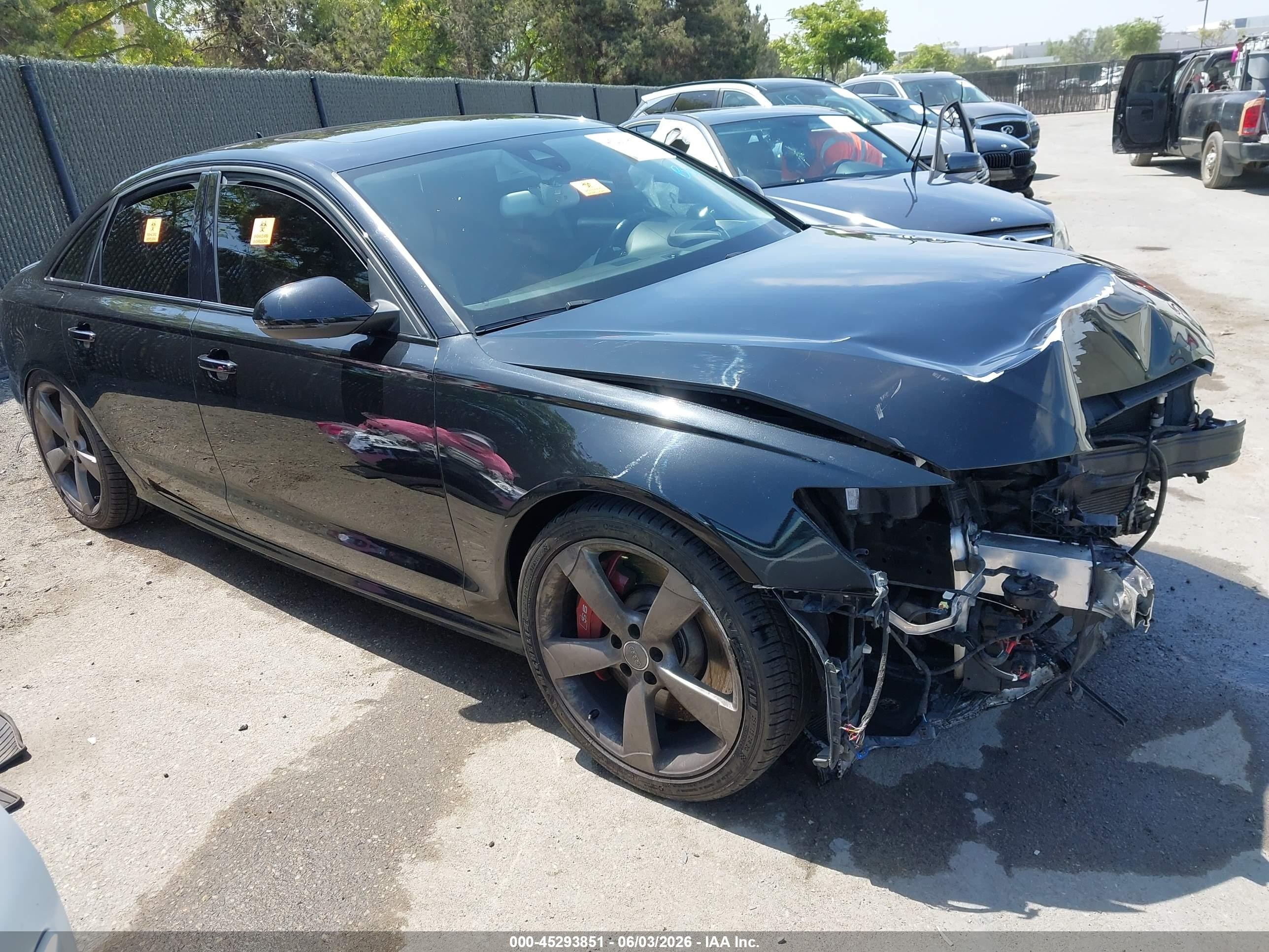 2014 Audi S6 Prestige, VIN WAUF2AFC6EN009370 — Перед