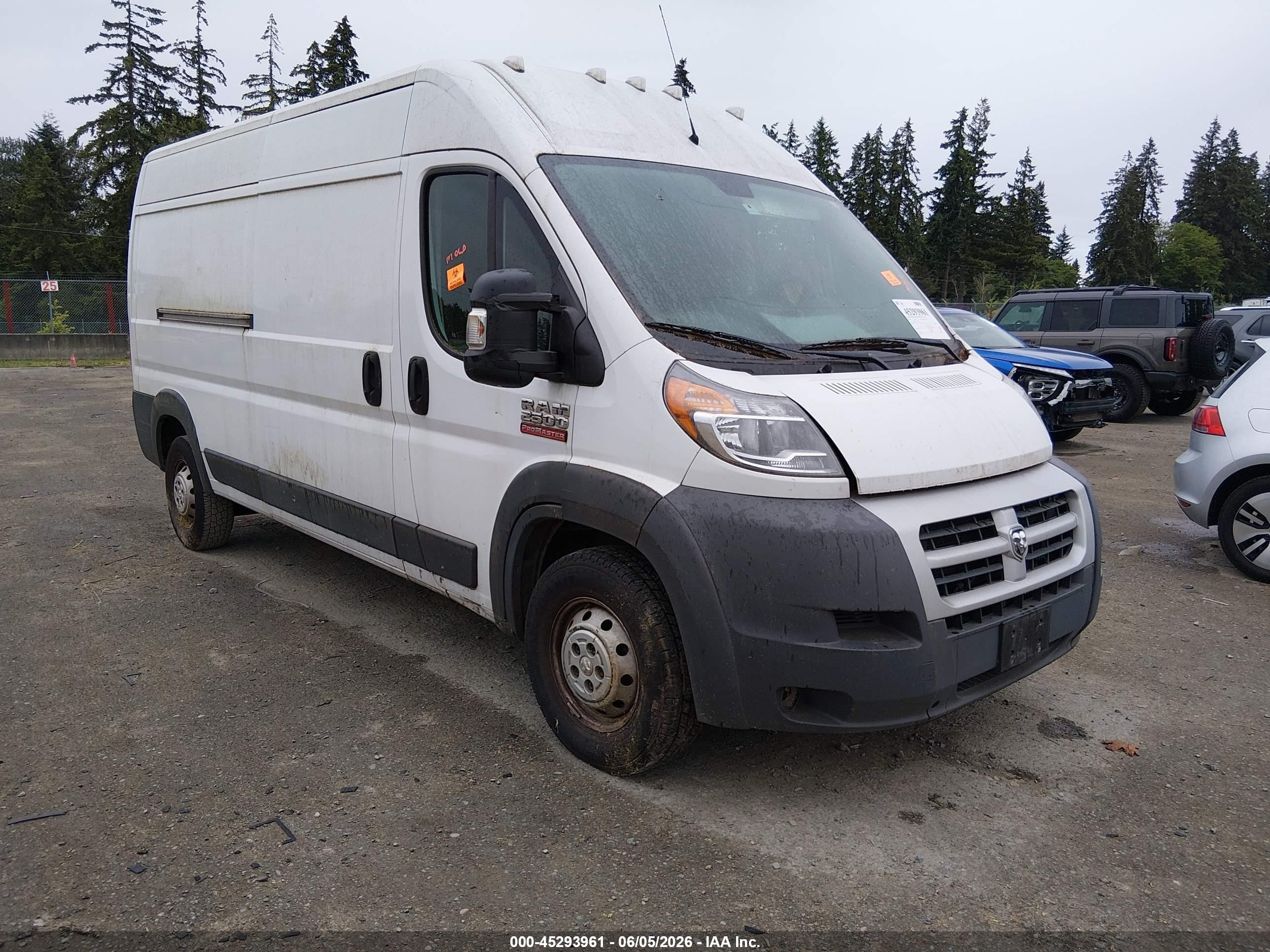 2014 Ram ProMaster Cargo, VIN 3C6TRVDG0EE119163 — Normal wear