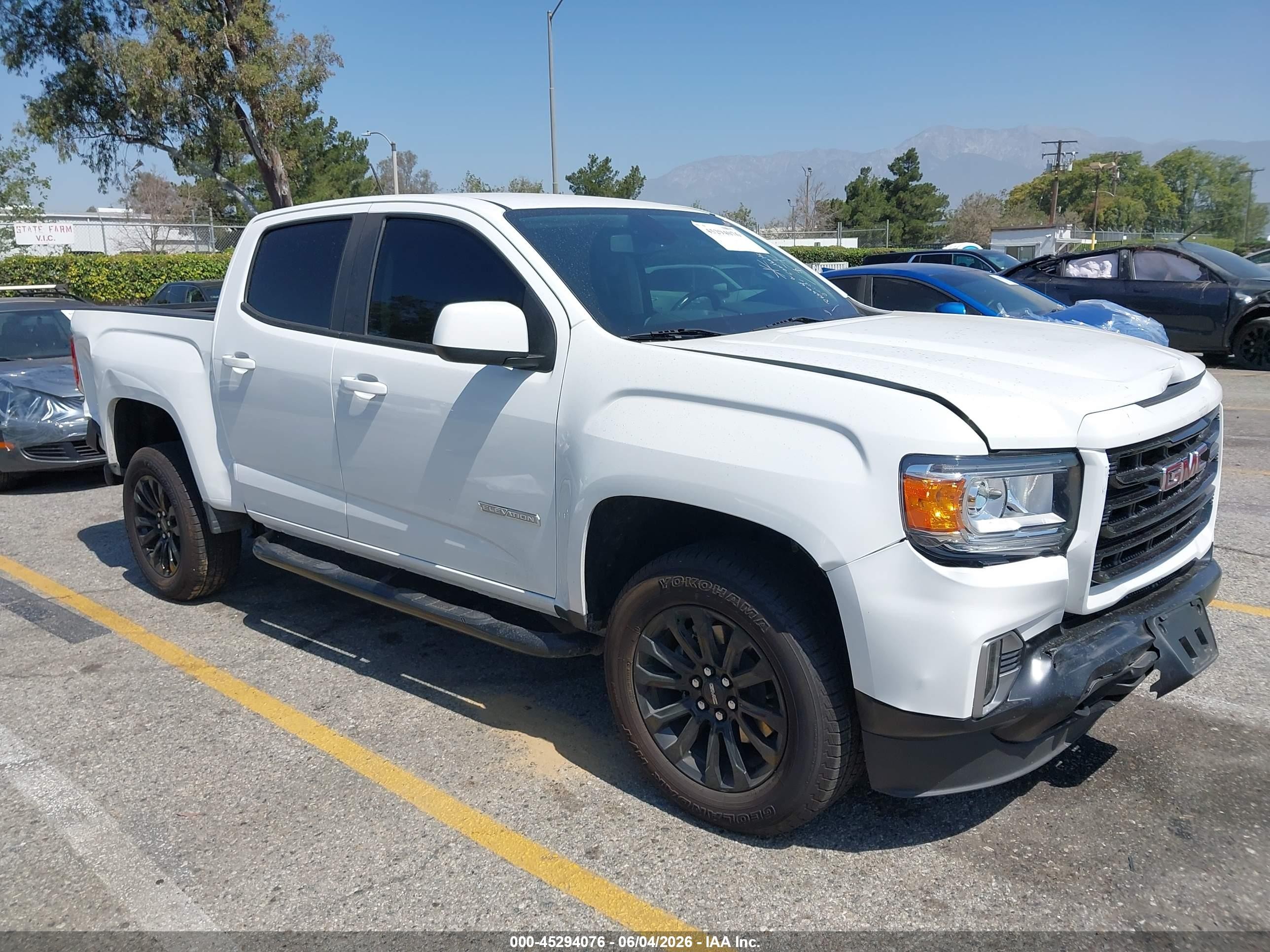2022 GMC Canyon 2WD Elevation, VIN 1GTG5CENXN1298905 — All over