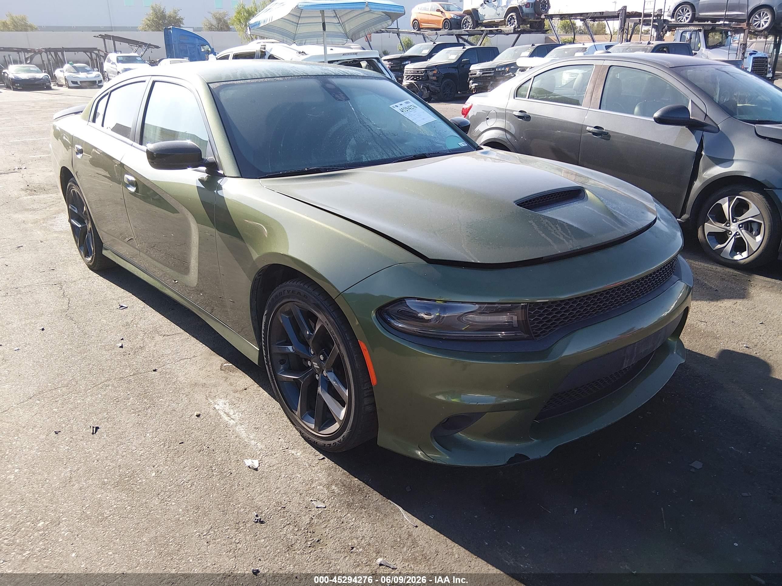 2020 Dodge Charger GT, VIN 2C3CDXHG6LH192878 — Vandalism