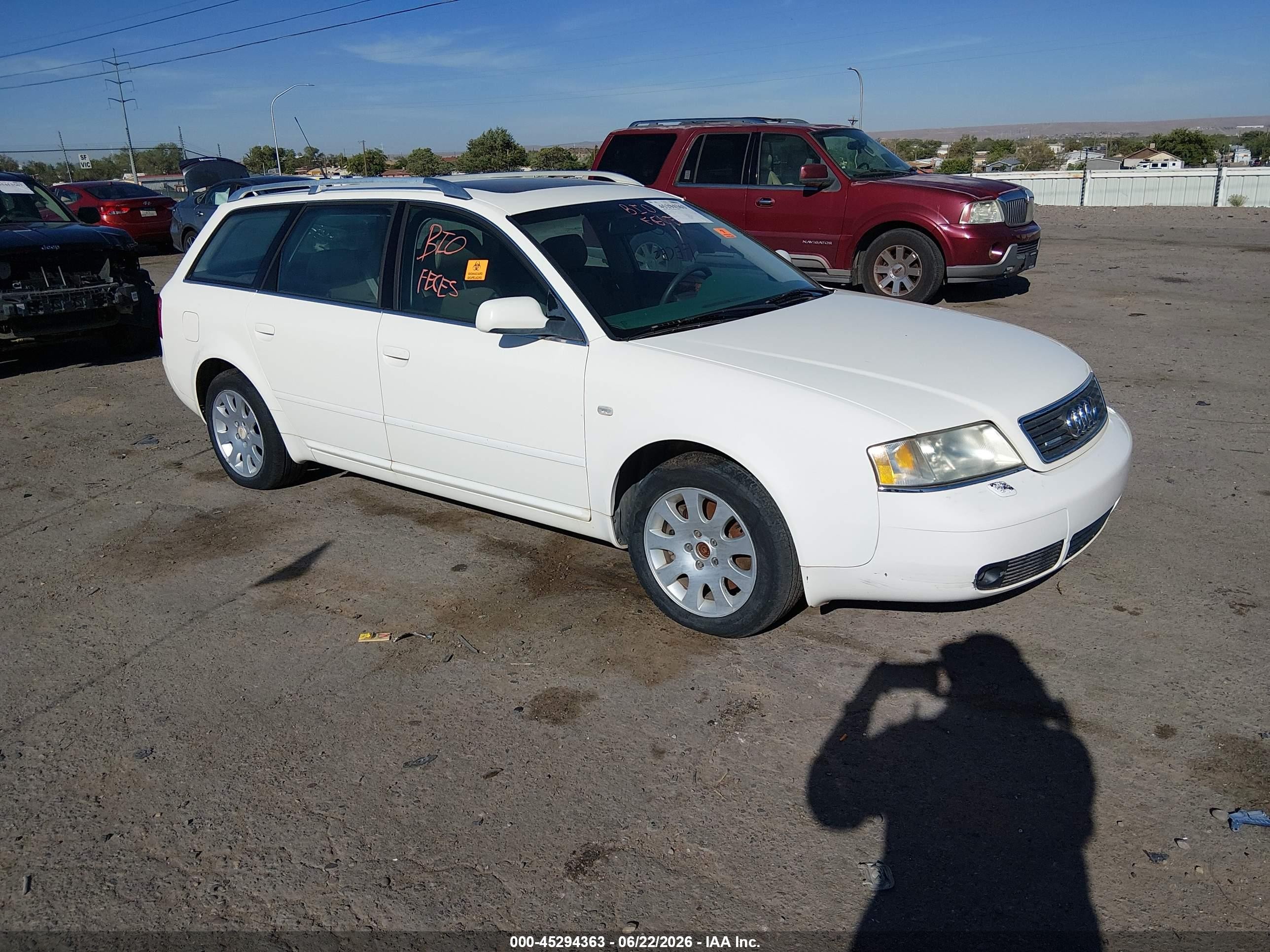 2000 Audi A6, VIN WAULH54B1YN114387 — Normal wear