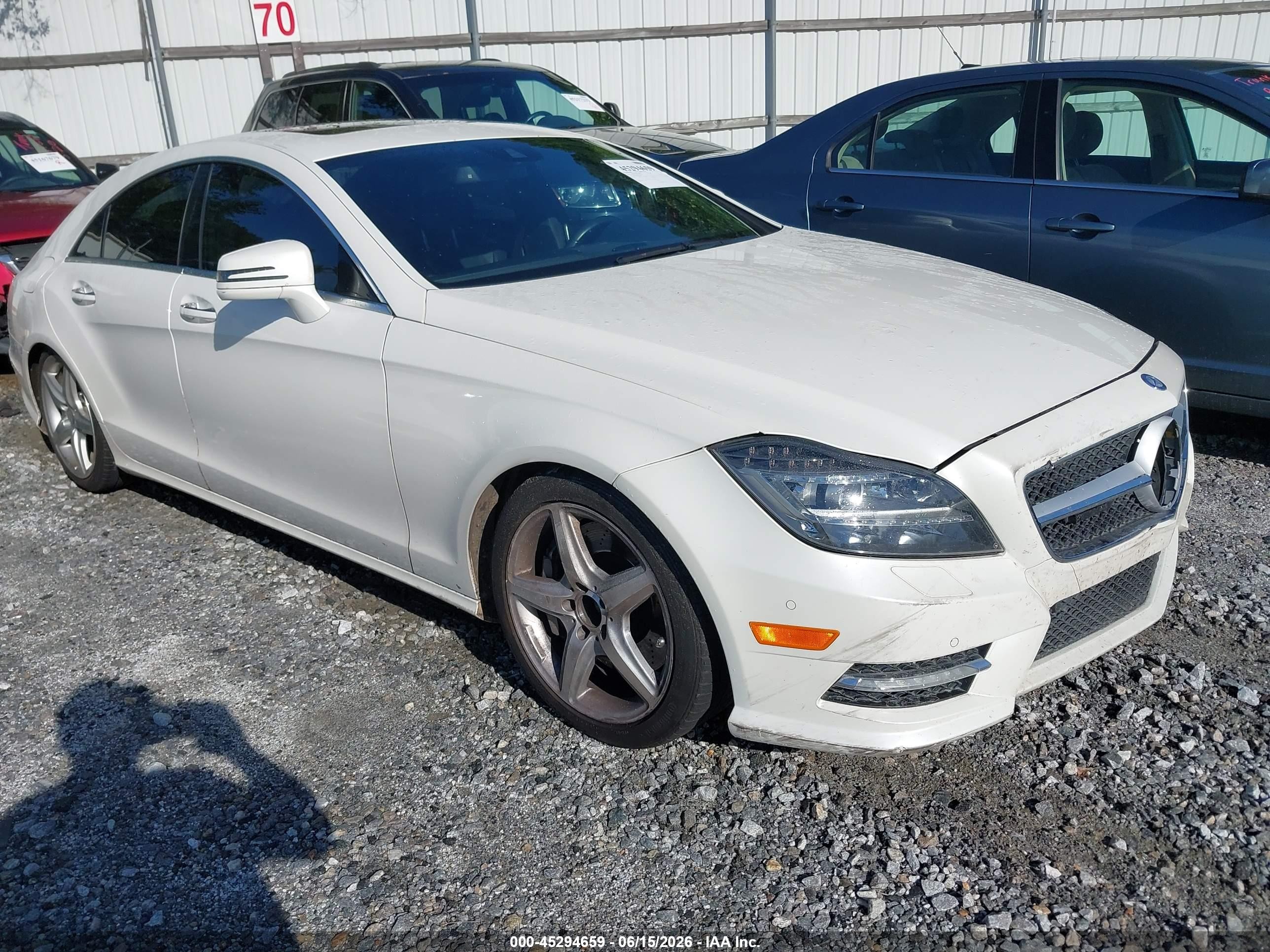 2014 Mercedes-Benz CLS 550, VIN WDDLJ9BB1EA118904 — Normal wear