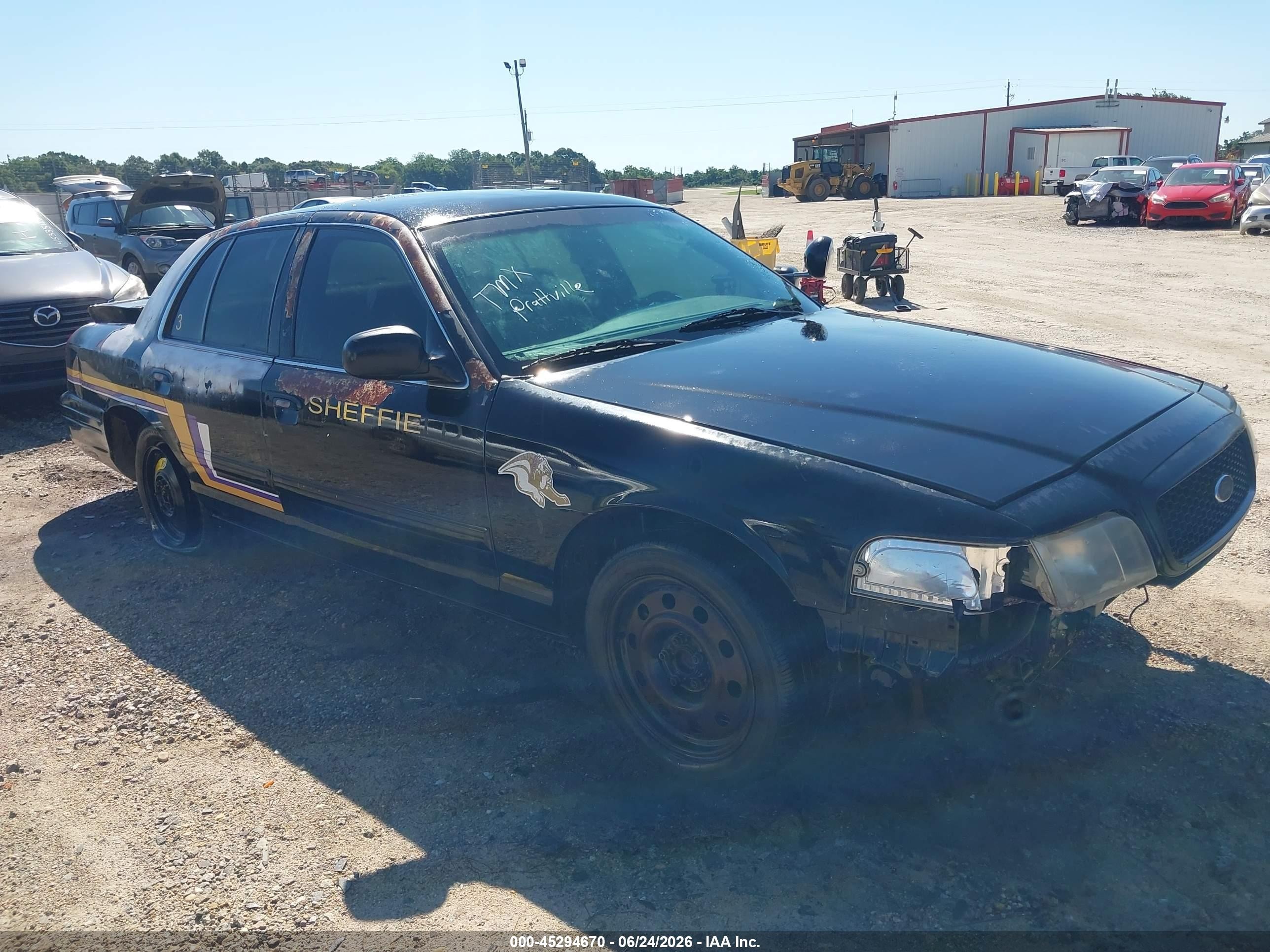 2009 Ford Police Interceptor, VIN 2FAHP71V29X102213 — Normal wear