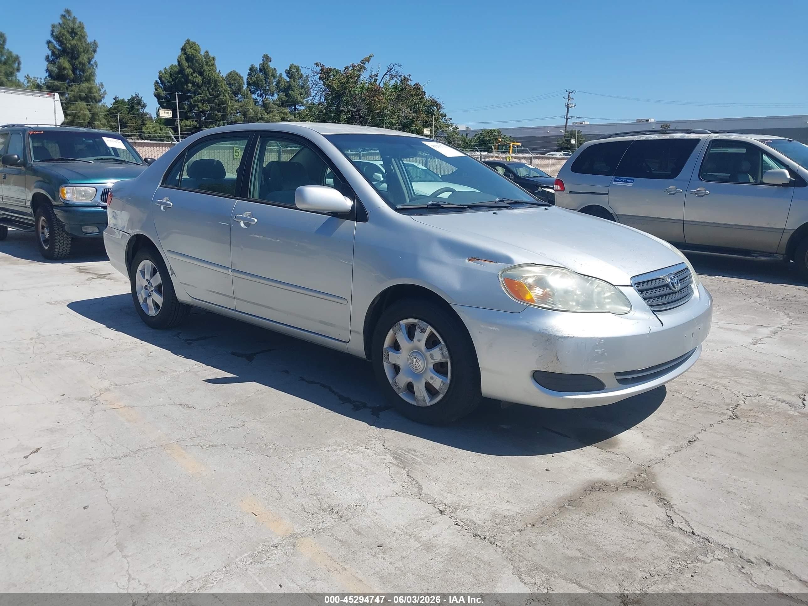 2006 Toyota Corolla LE, VIN 1NXBR32EX6Z609294 — Normal wear