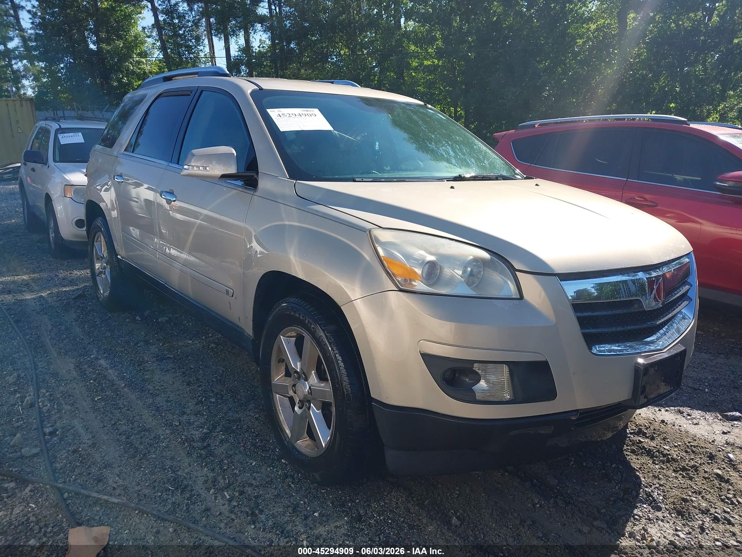2008 Saturn Outlook XR, VIN 5GZER33788J175784 — Side