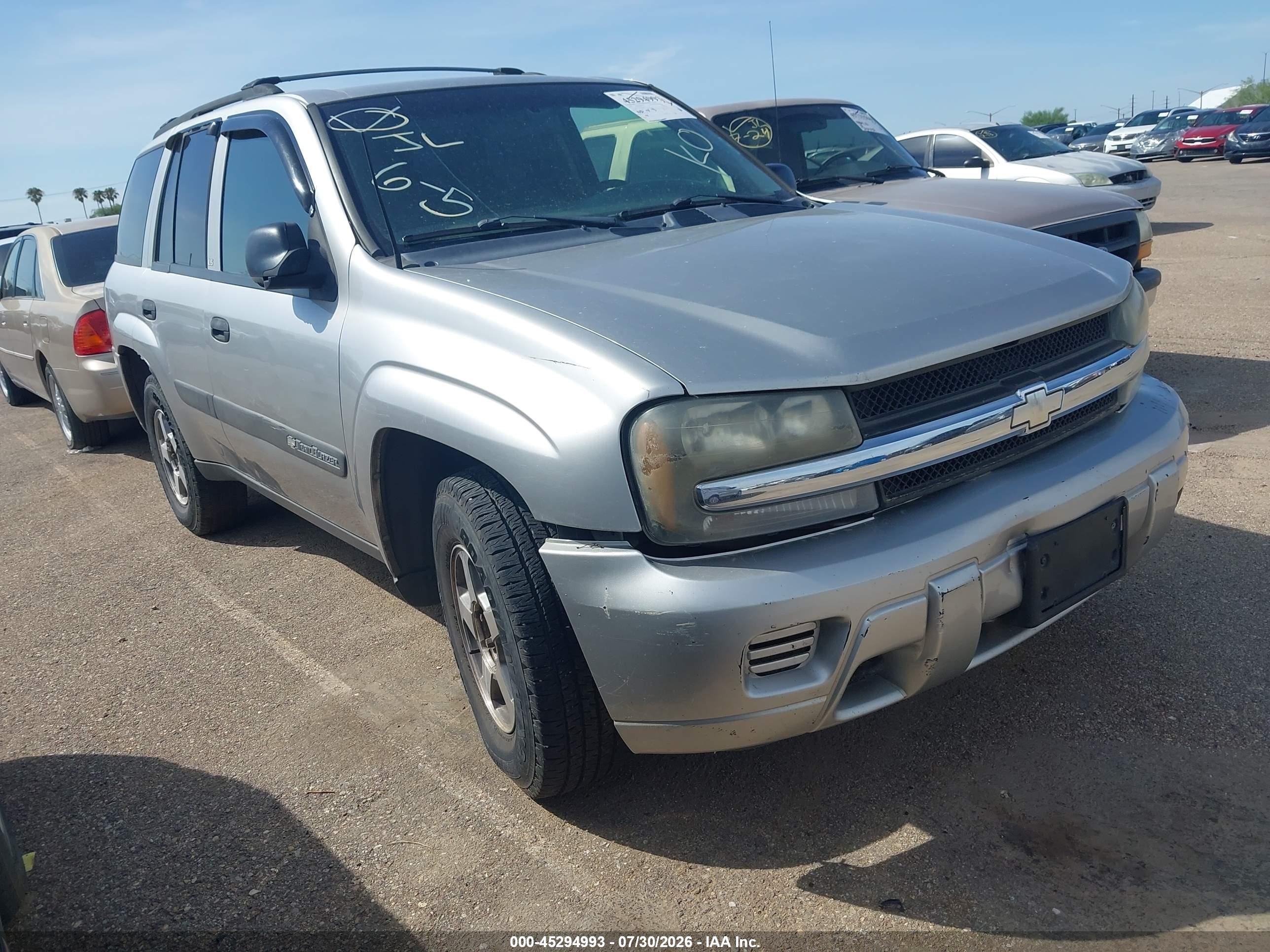 2004 Chevrolet TrailBlazer LS, VIN 1GNDT13S042332615 — Side